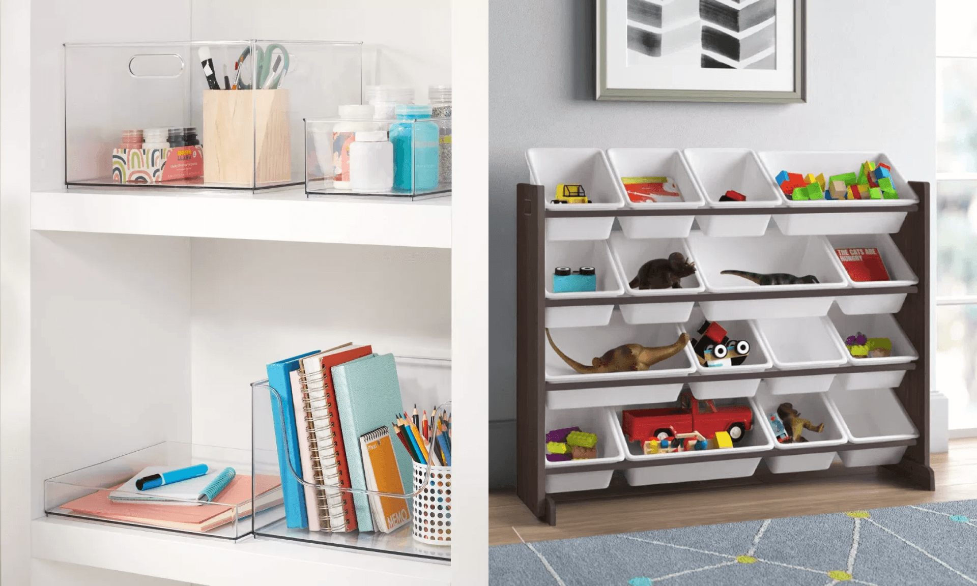 how to organize your home with kids