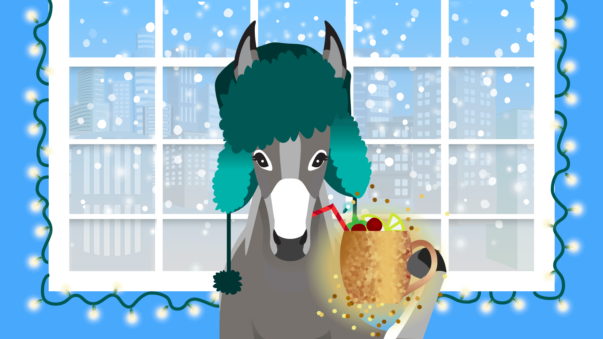 Holiday spirits - moscow mule