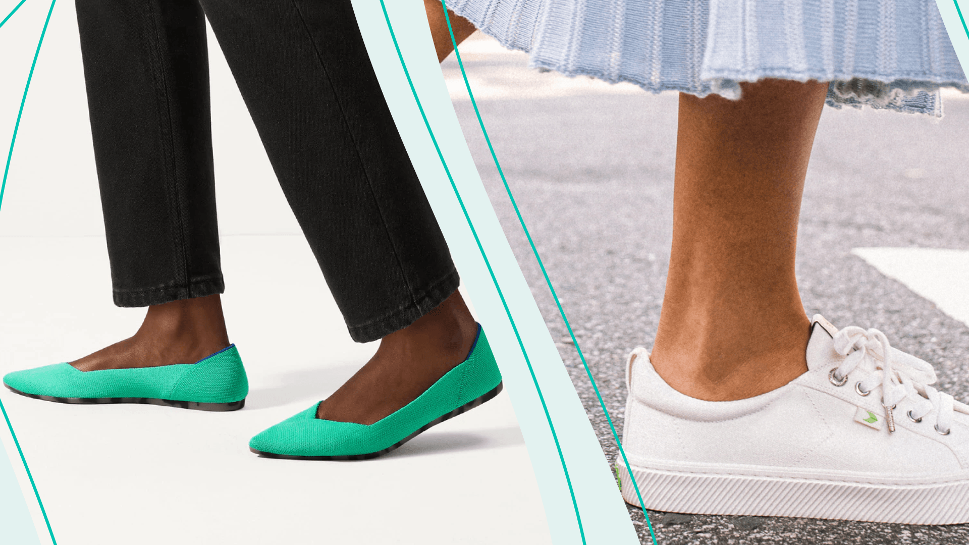 Rothys and cariuma best walking shoes 