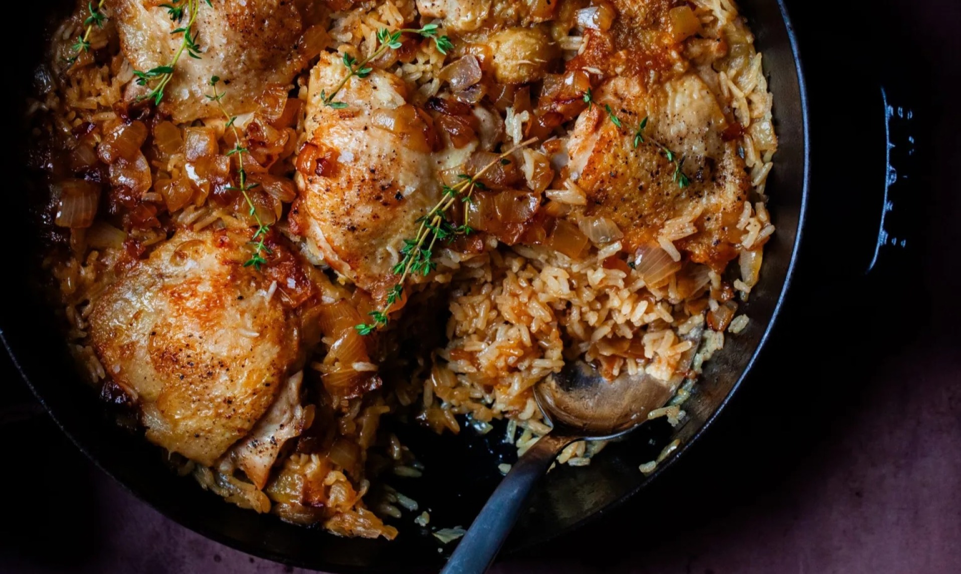 Chicken with Buttered Onions 