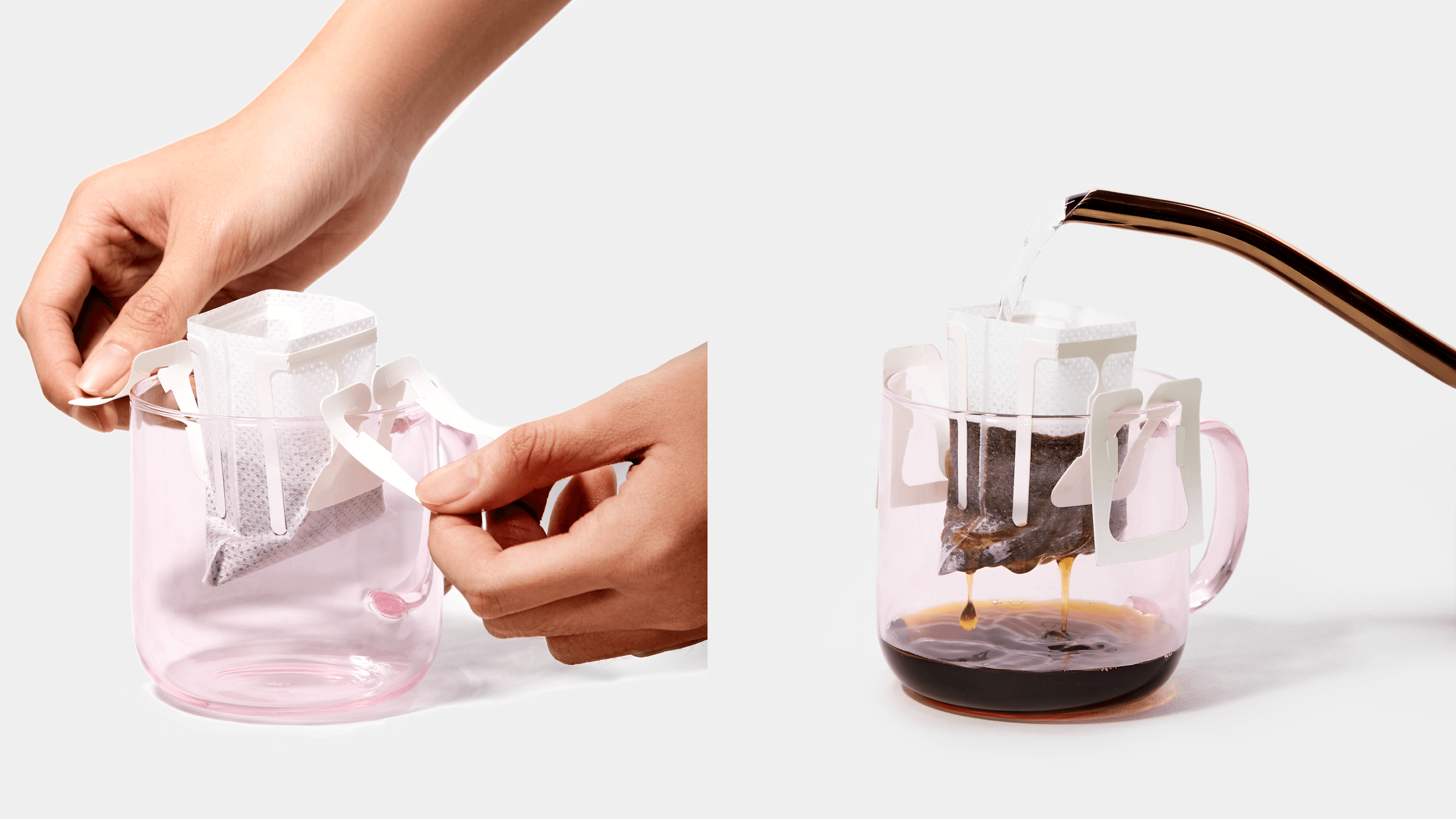 individual coffee bags