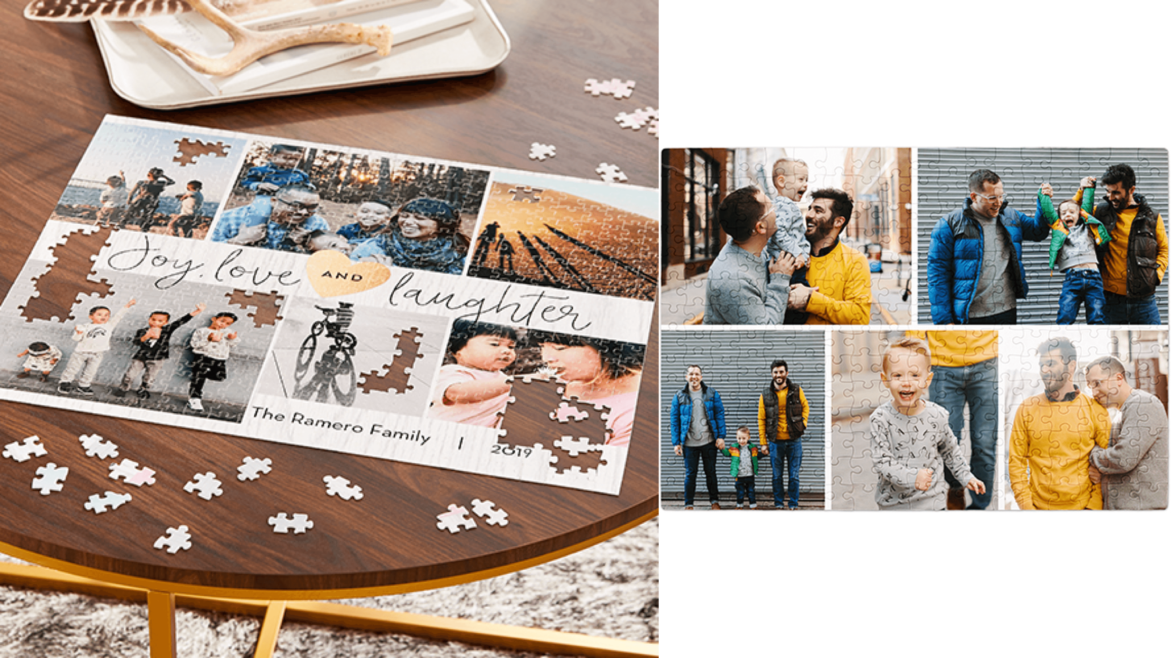 personalized photo puzzle