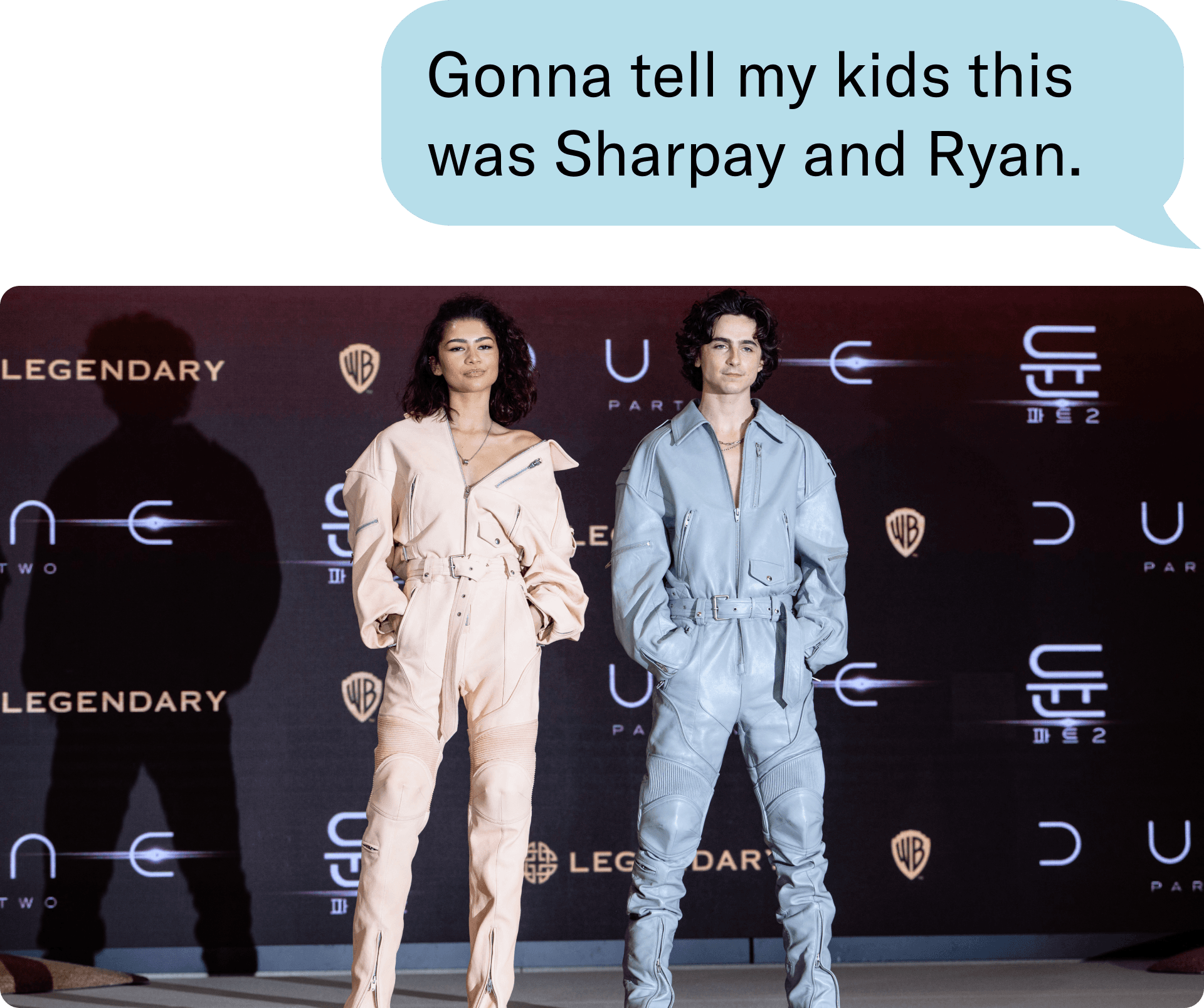 Zendaya and Timothée Chalamet