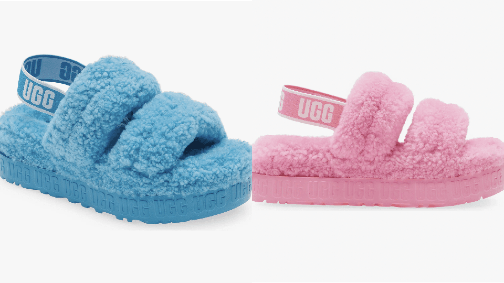 Nordstrom ugg furry sandals 