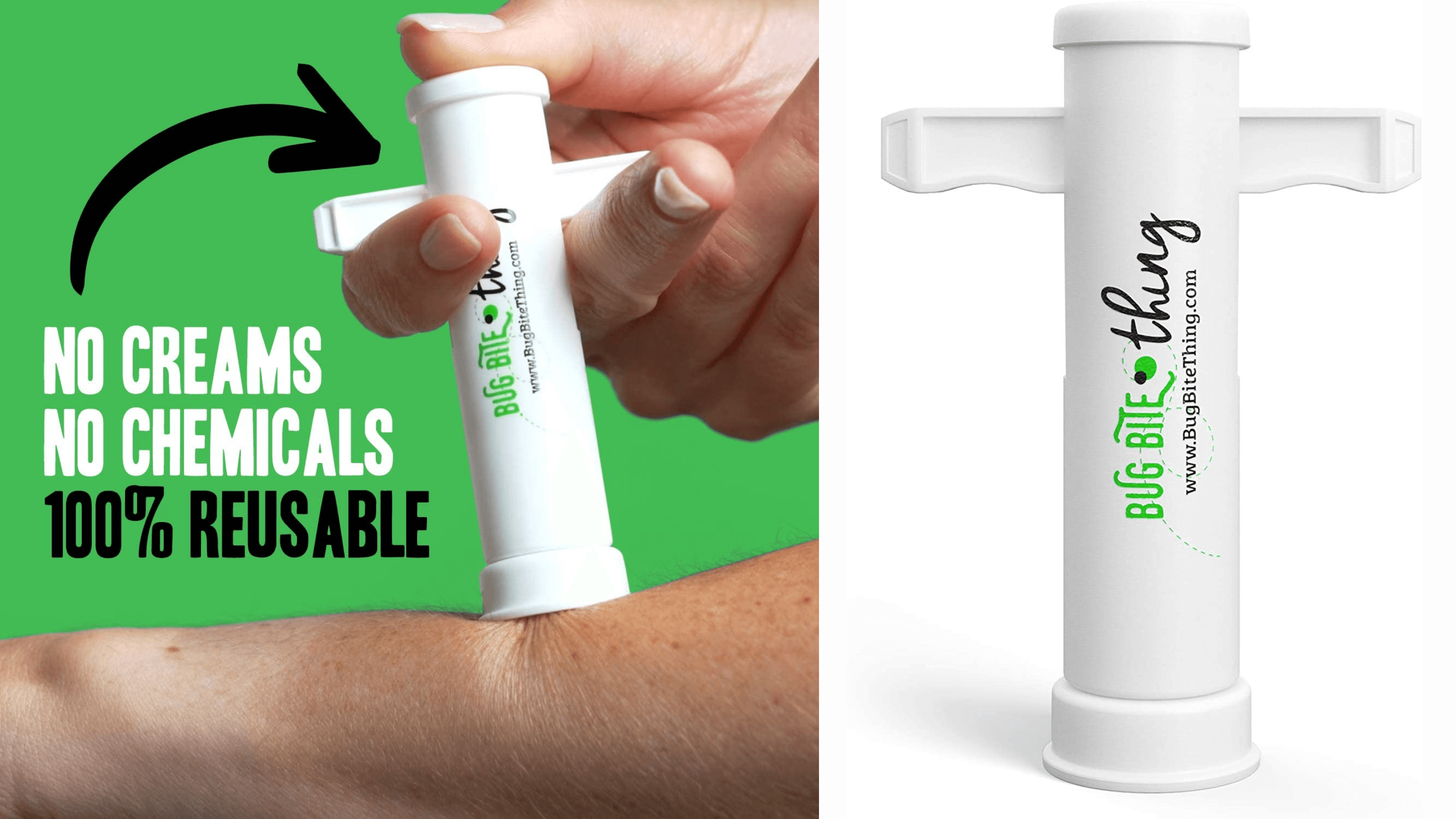 small suction tool that can help heal bug bites by sucking out the irritant that causes itchiness