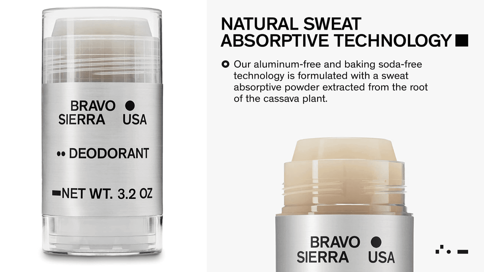 Bravo Sierra Aluminum-free deodorant