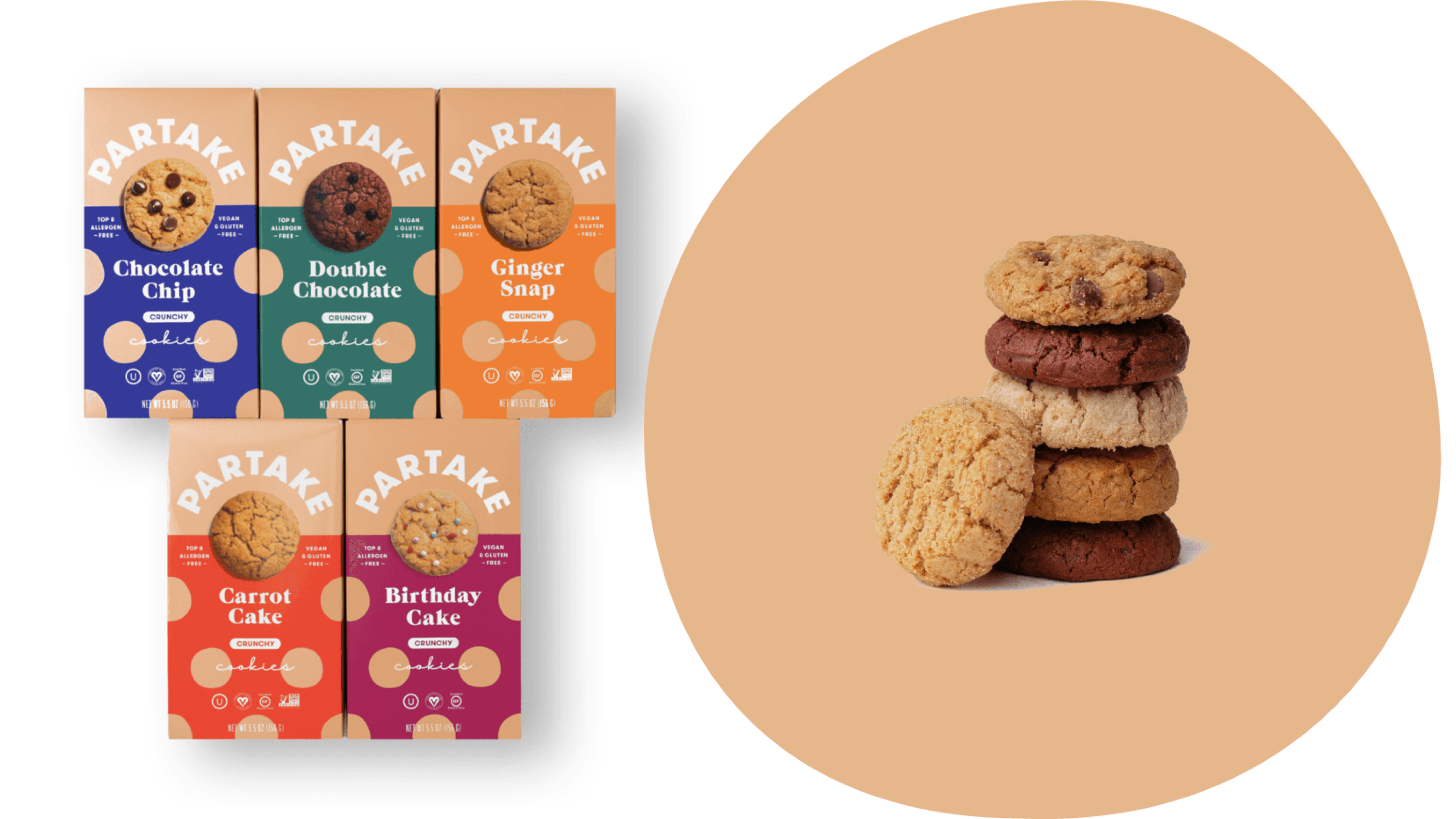 vegan and dairy-free cookies