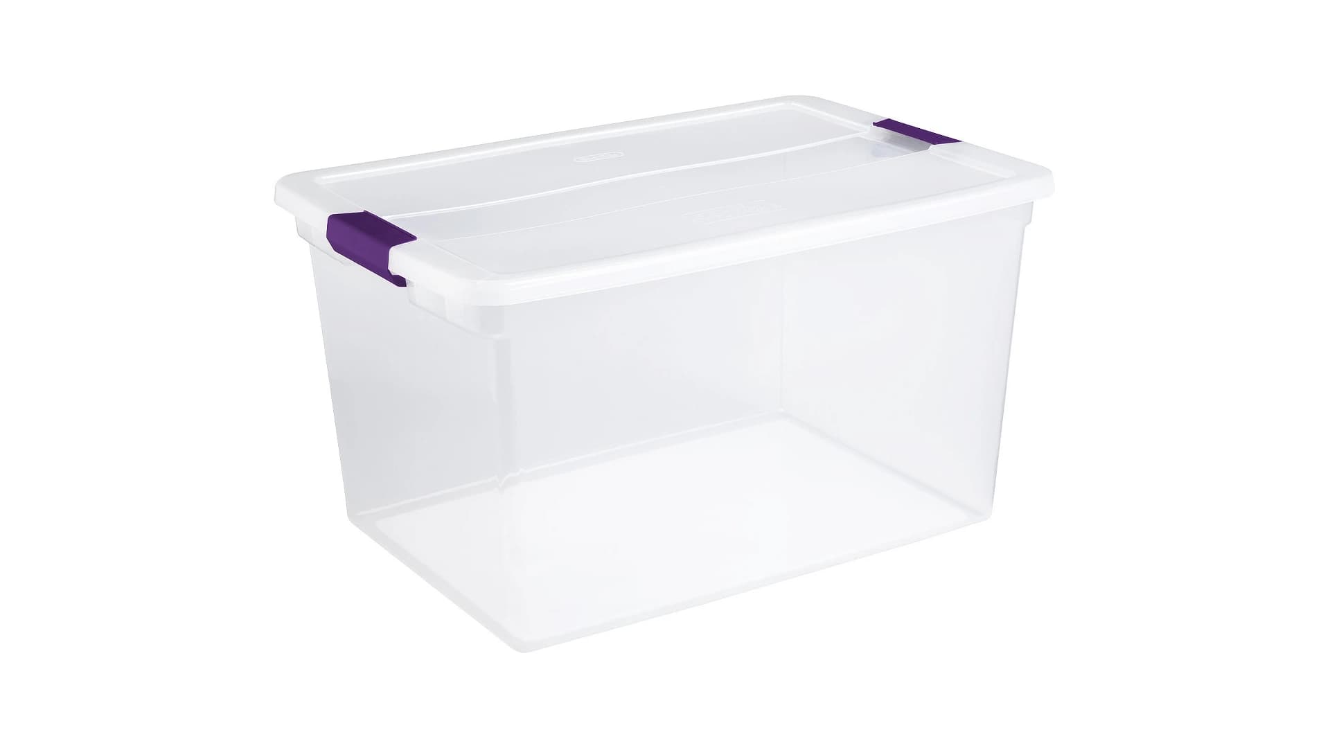 plastic storage bins