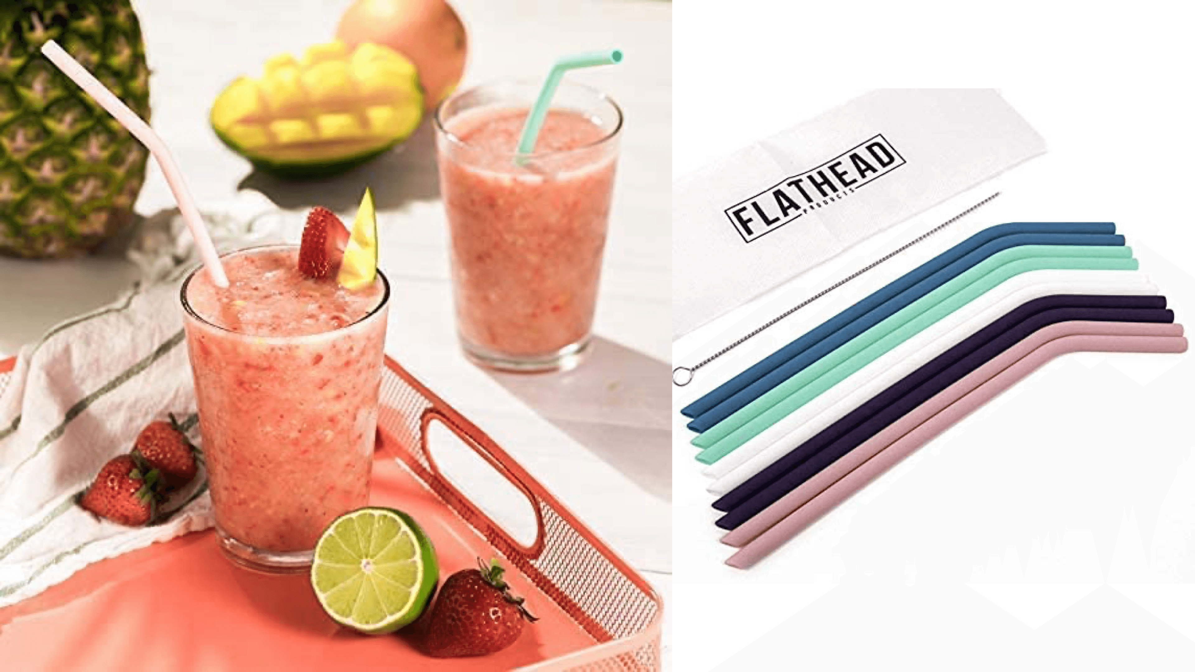 reusable silicone straws