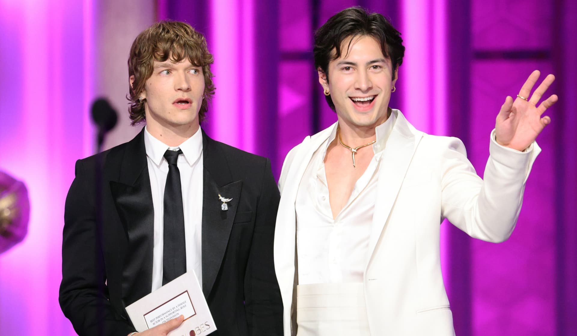 Hudson Williams and Connor Storrie’s 