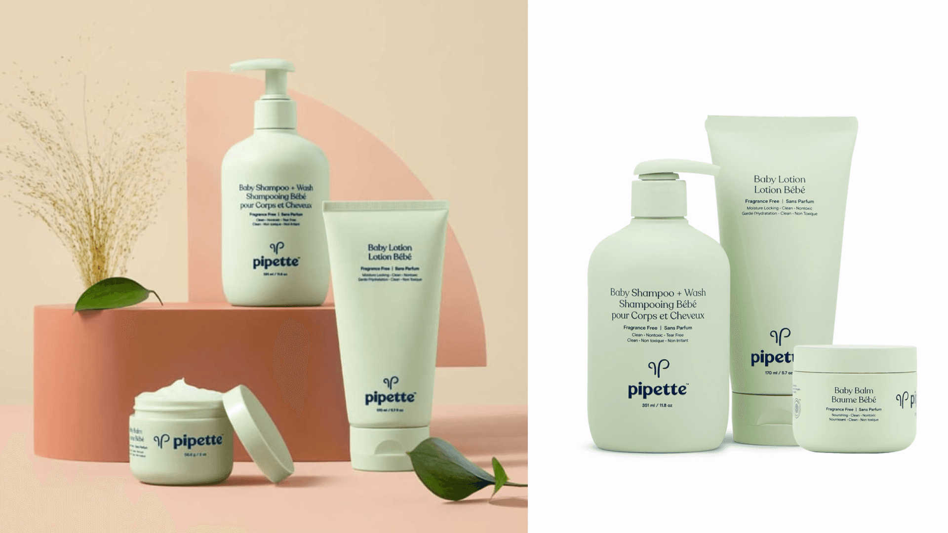 baby shower bundle with calming balm