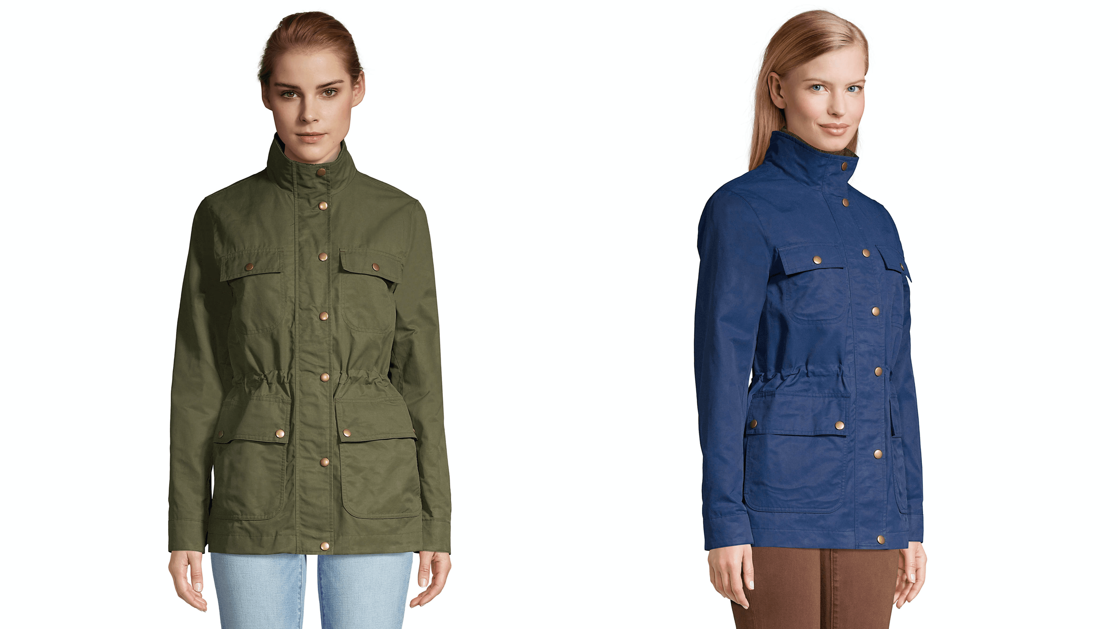 jacket with four exterior pockets