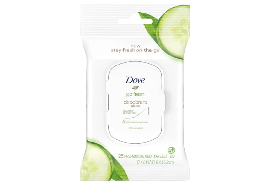 Dove Cool Essentials Deodorant Wipes
