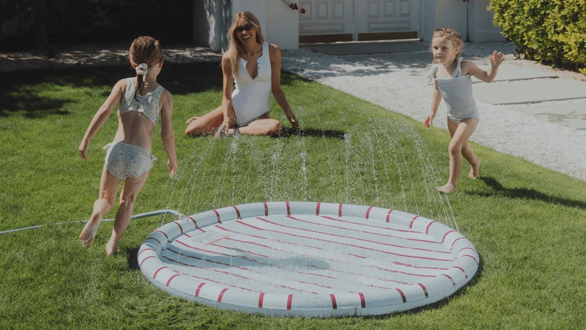 A splash pad for kids. 