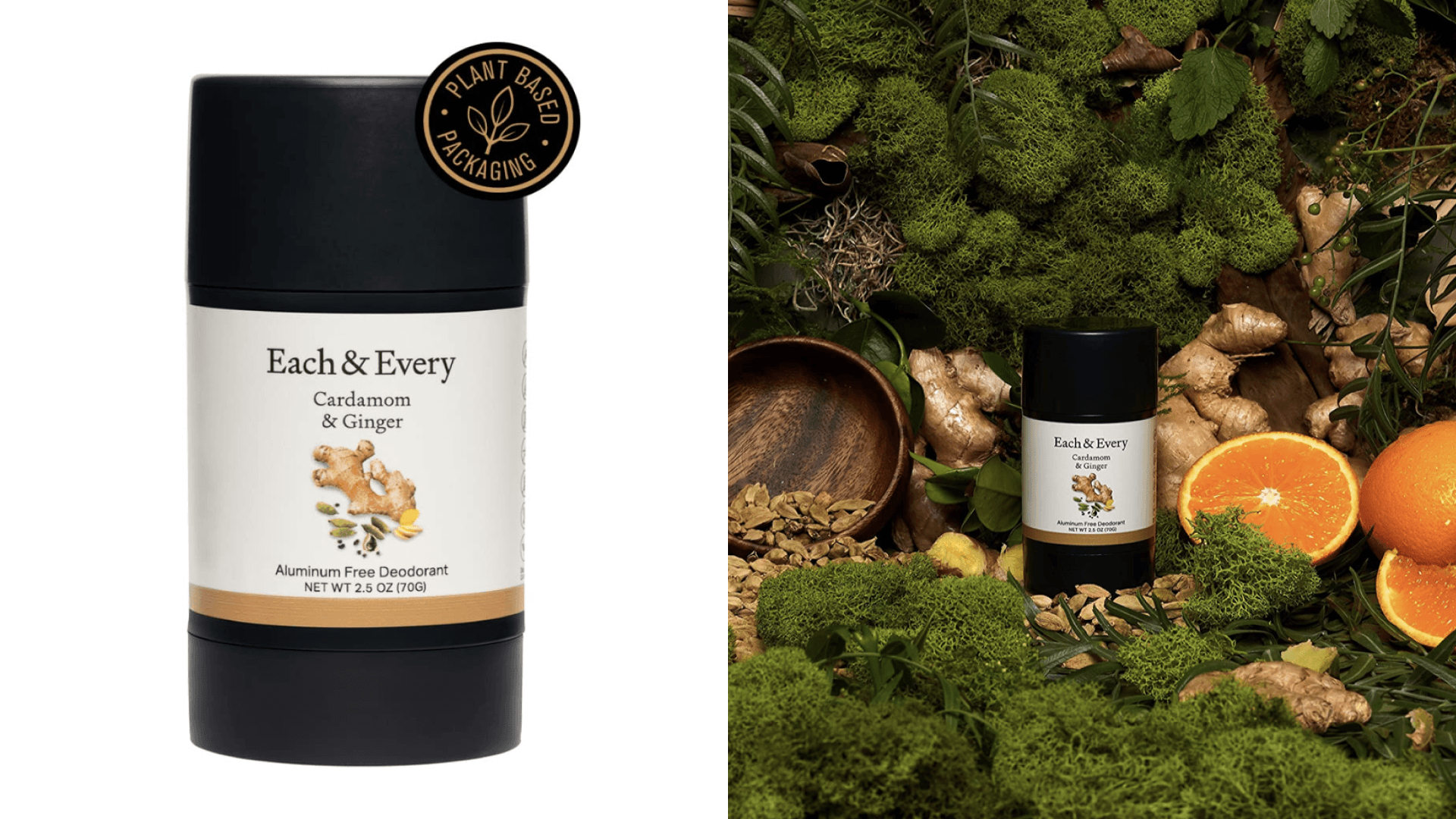 Each and every deodorant with essential oils