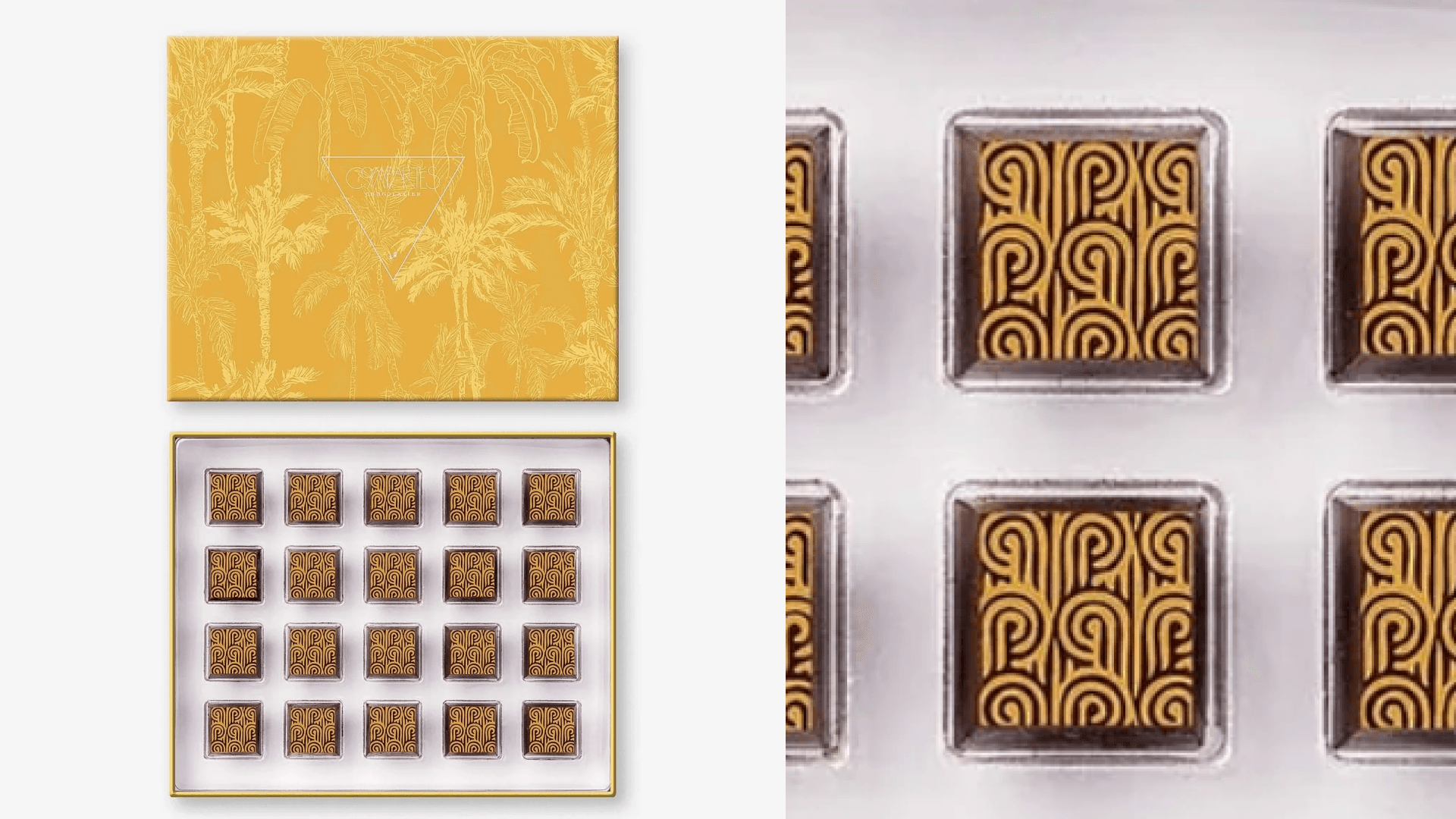 compartes champagne truffles gift box