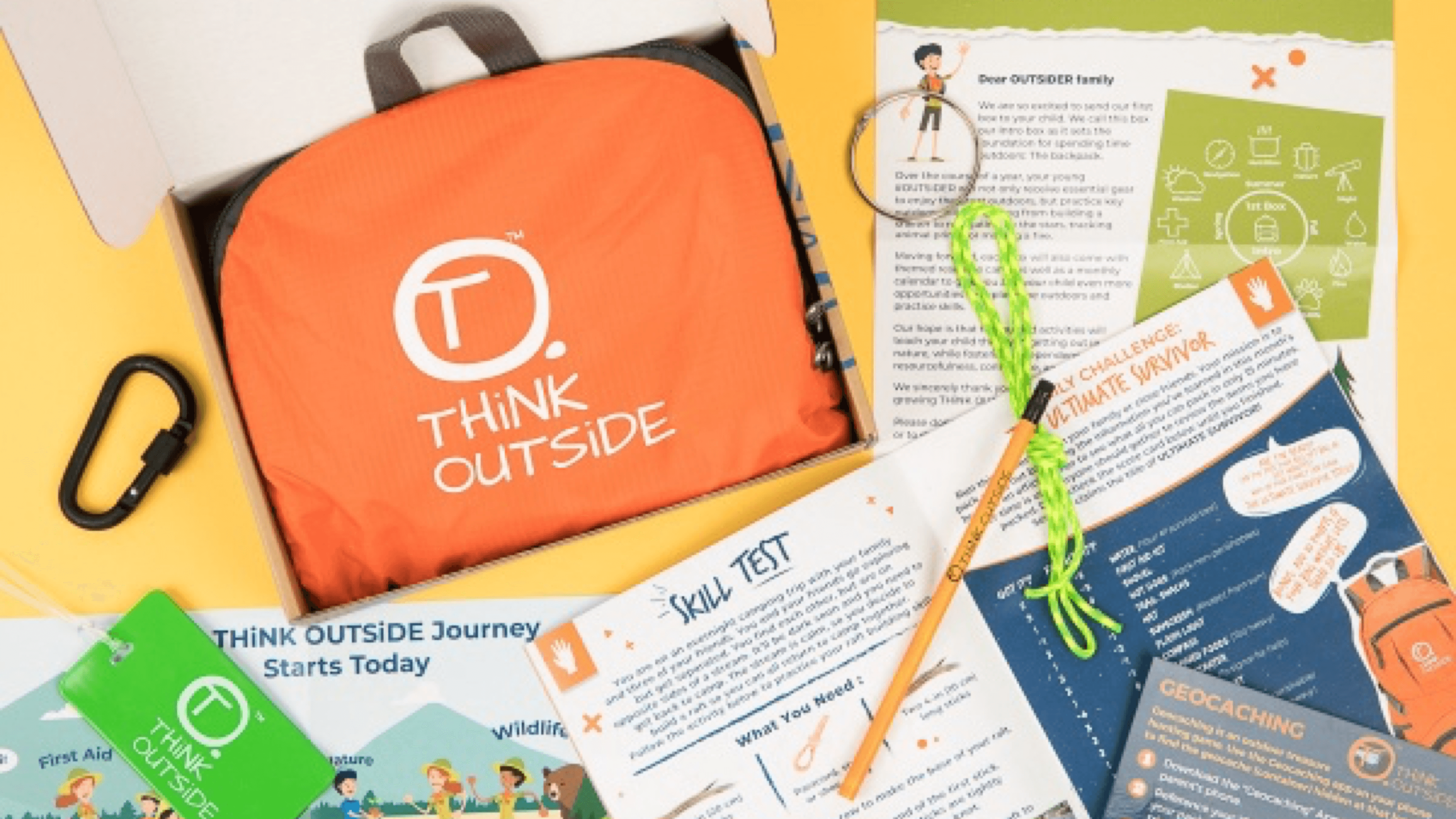 adventure box for kids to get outside and moving