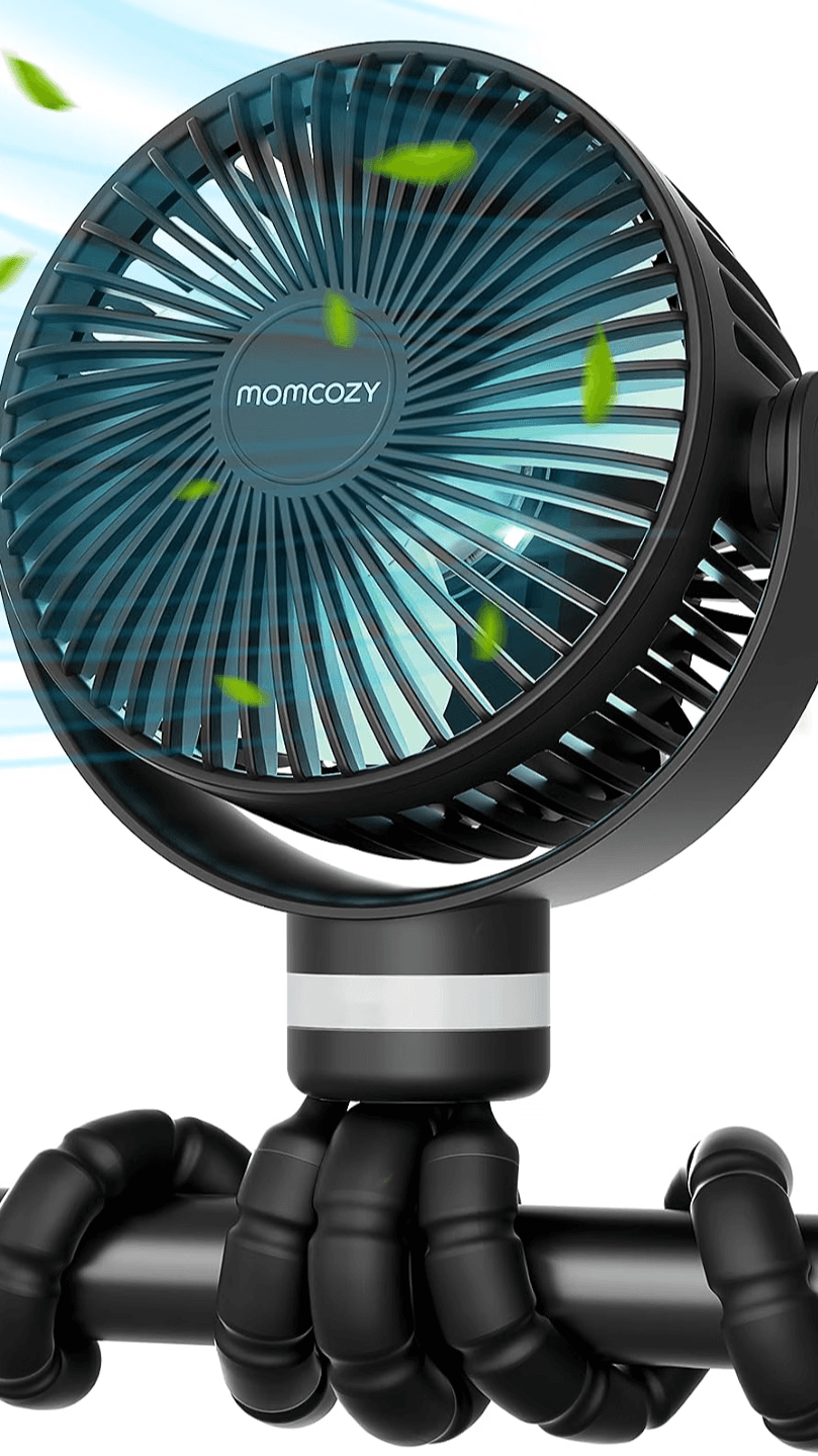 Momcozy 8000mAh Portable Stroller Fan