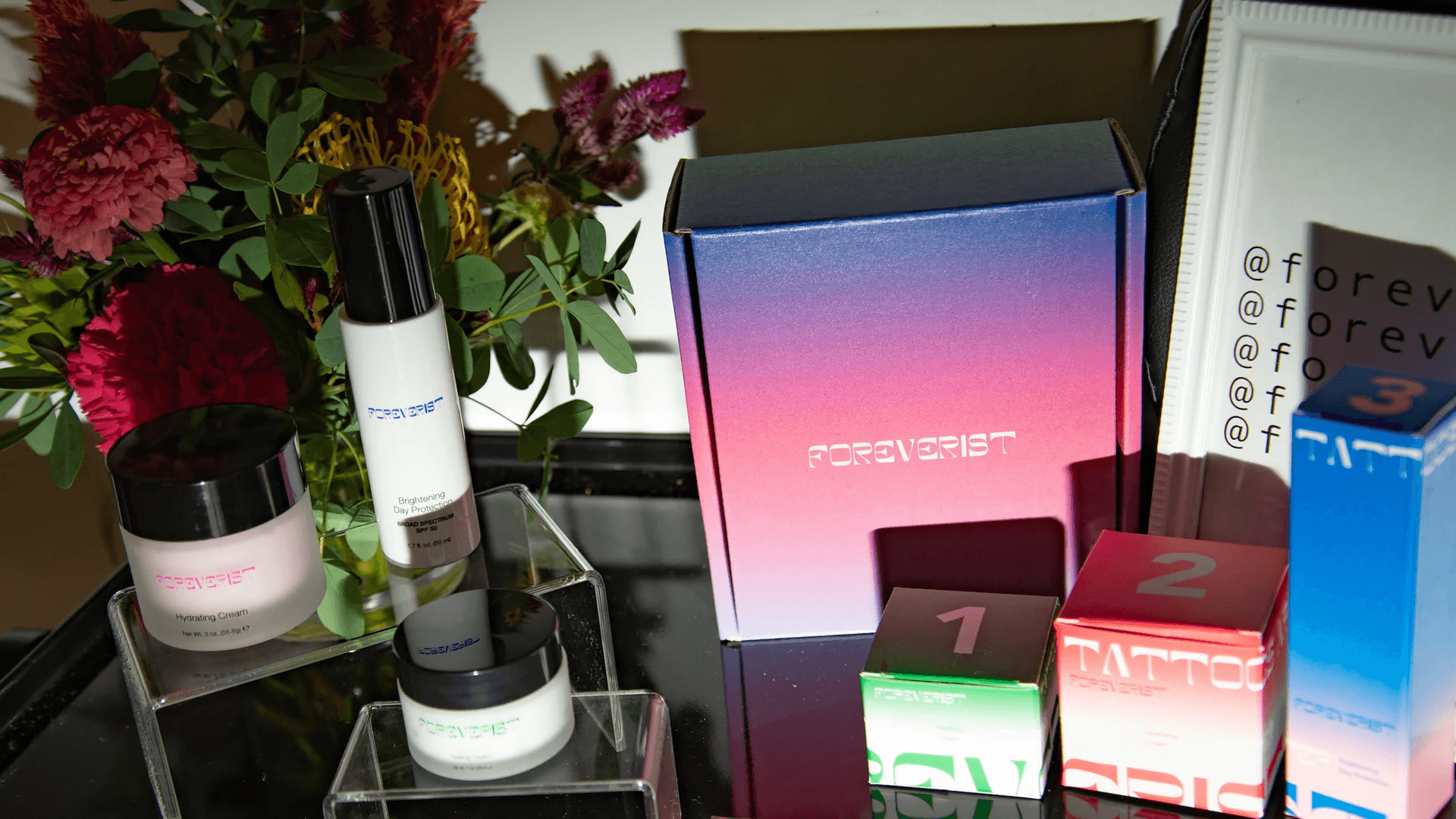 Tattoo aftercare skin set