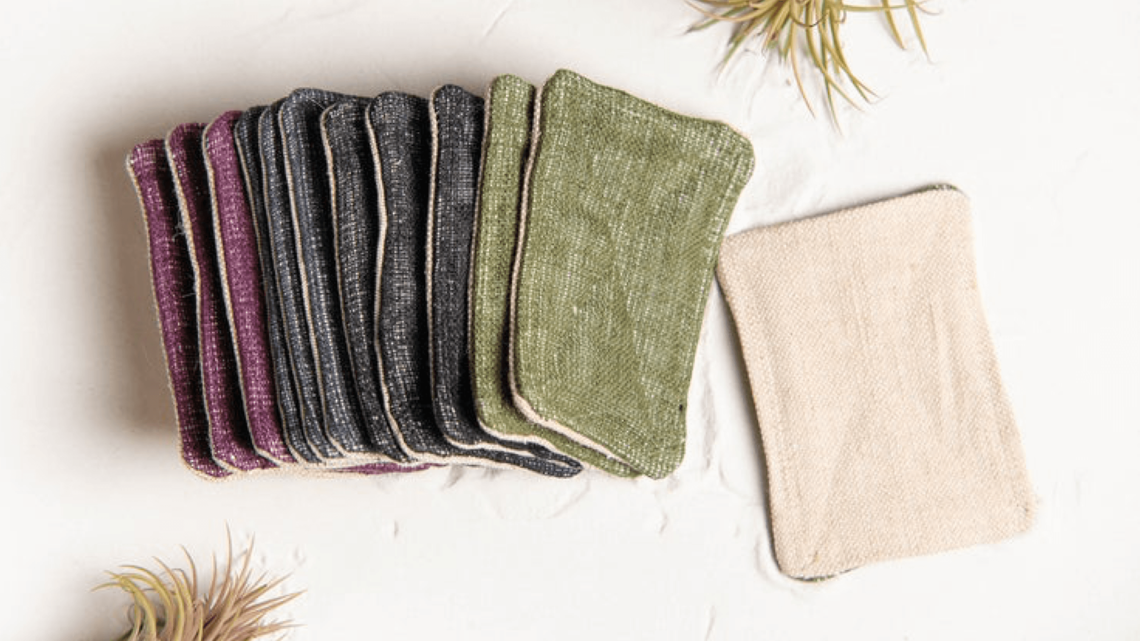 reusable linen sponge
