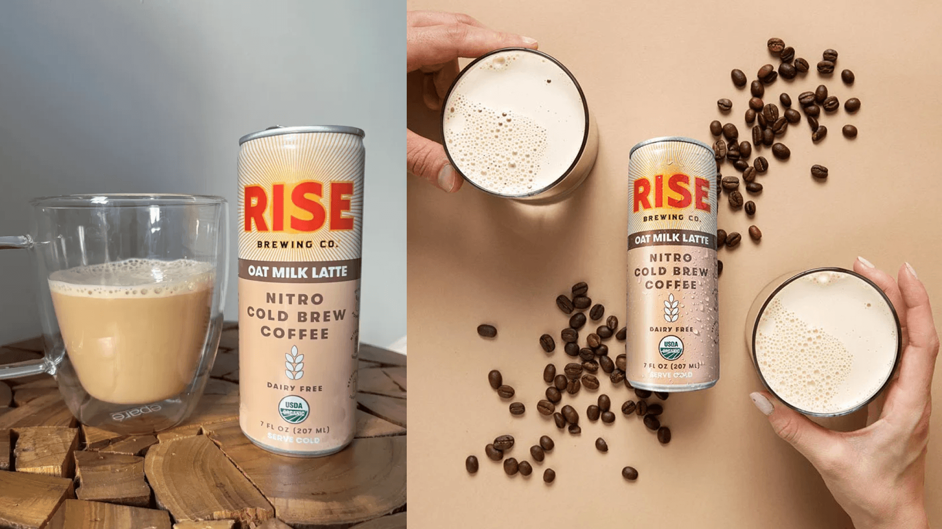 Rise Oat Milk Nitro Cold Brew Coffee 