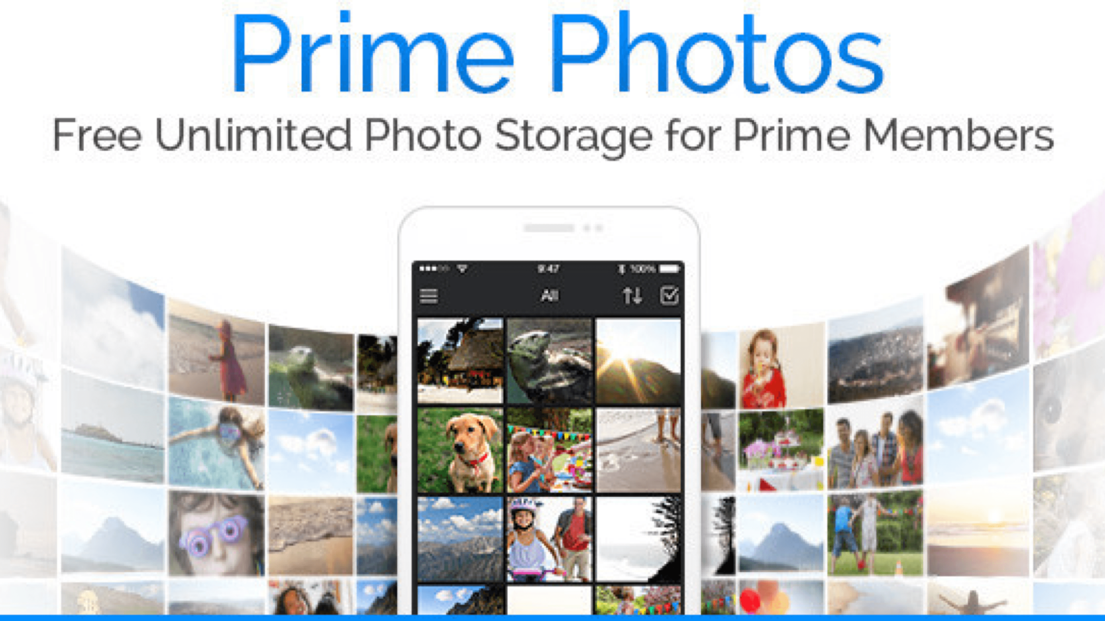 amazon prime photos storage app available for those with a prime membership
