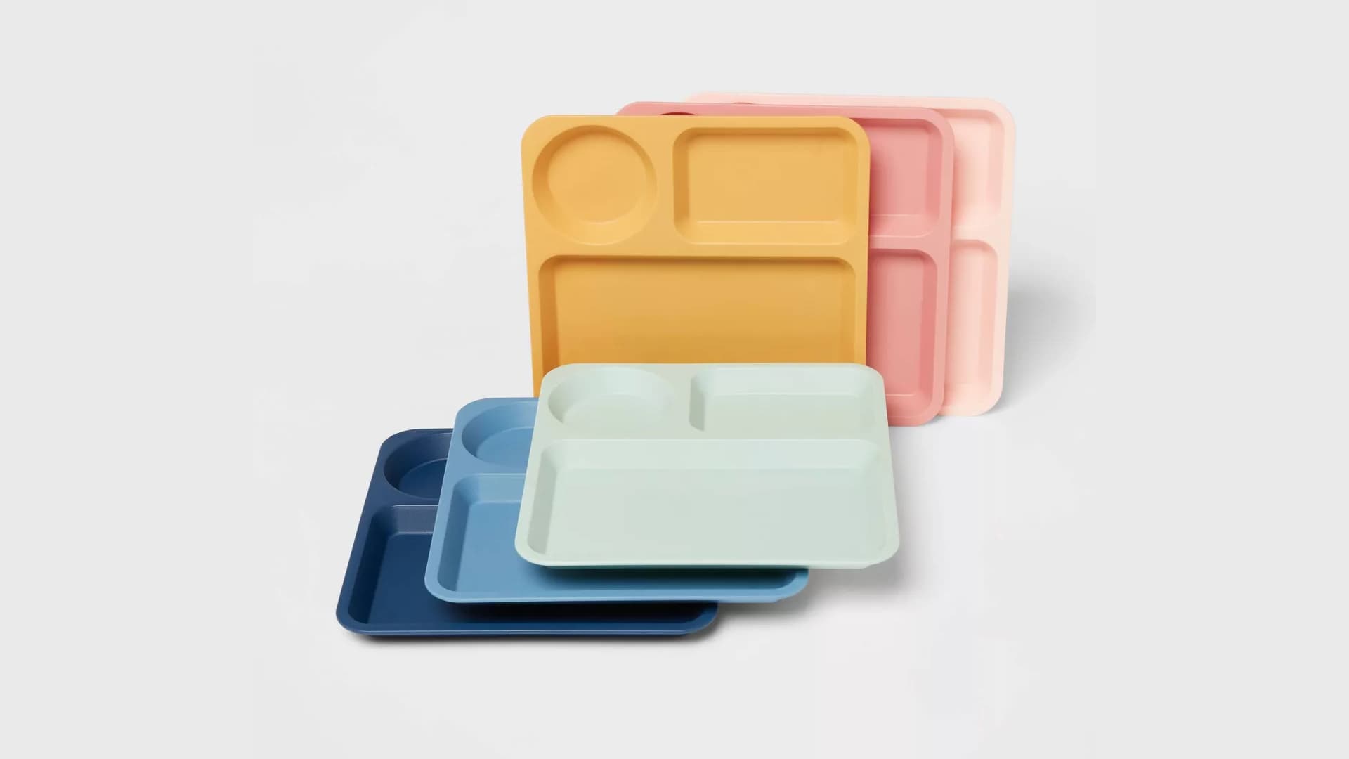 Sectioned plates for kids