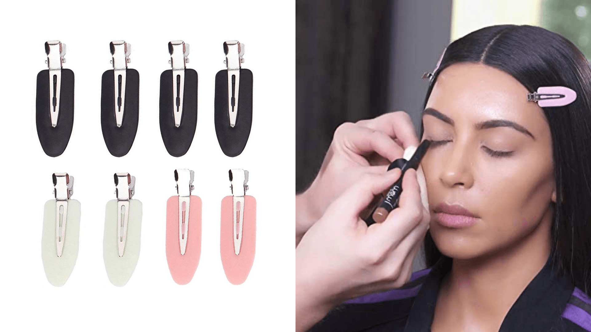 No crease hair clips