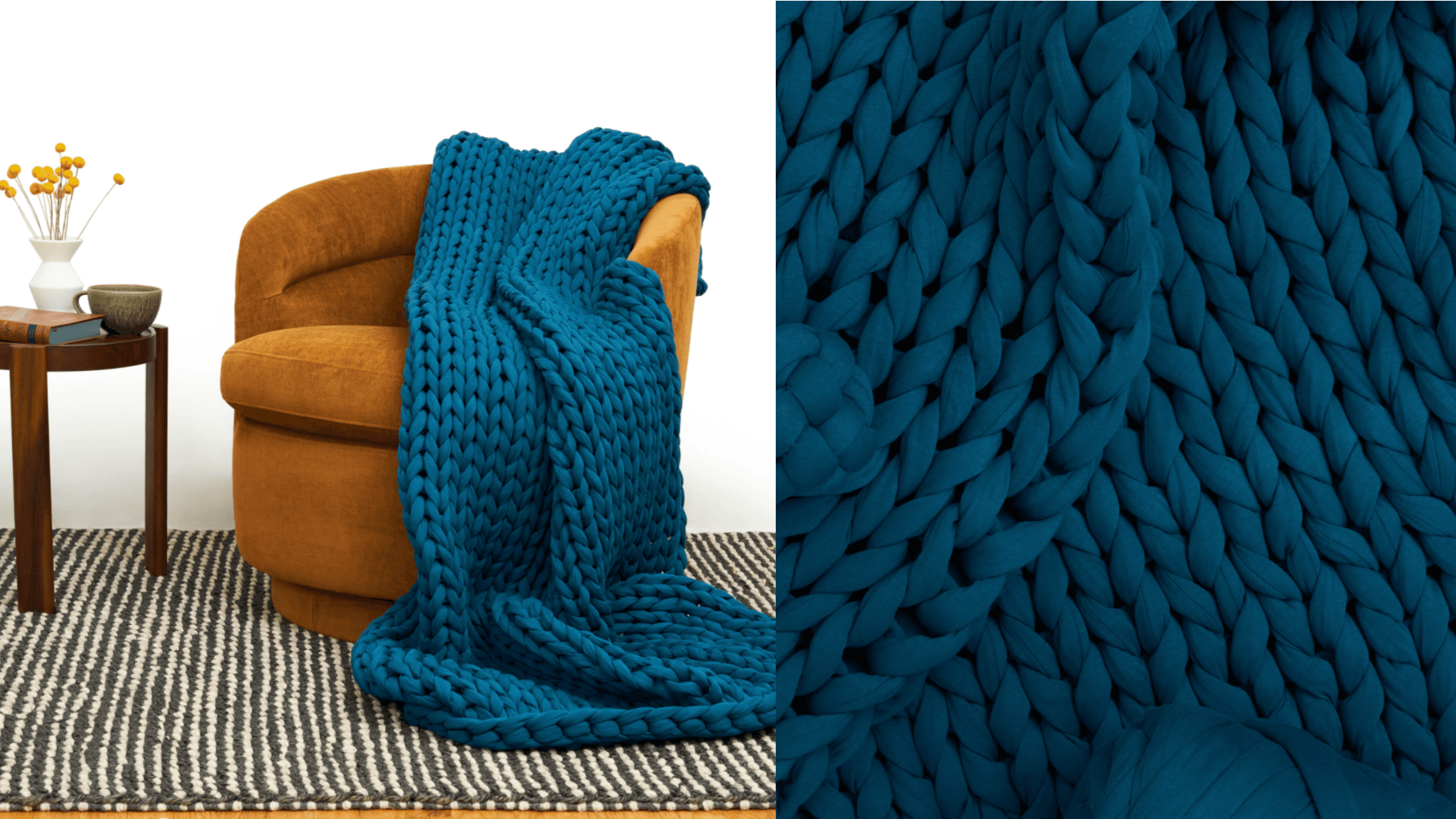 cotton and cozy weighted blanket