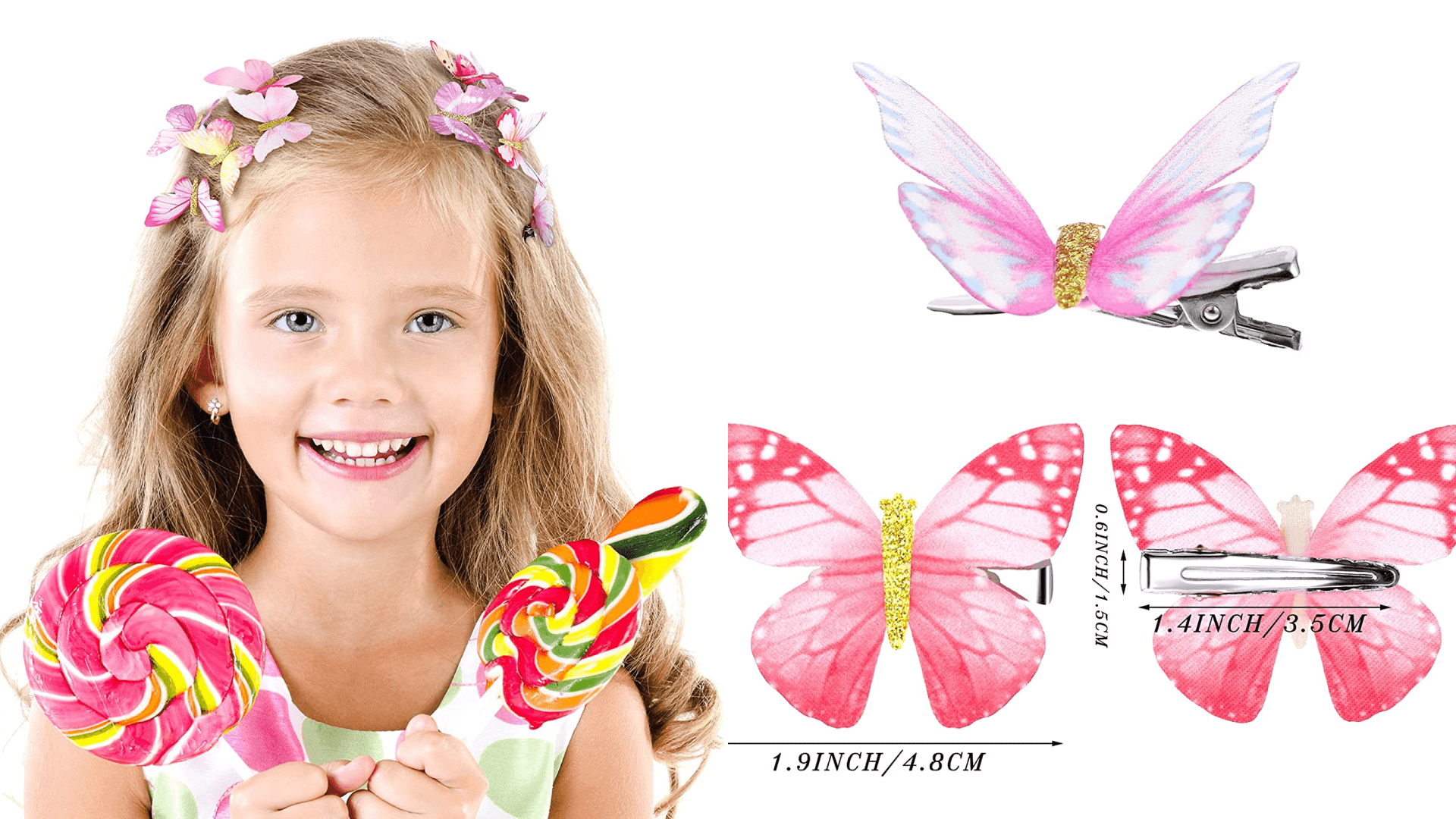 Butterfly clips