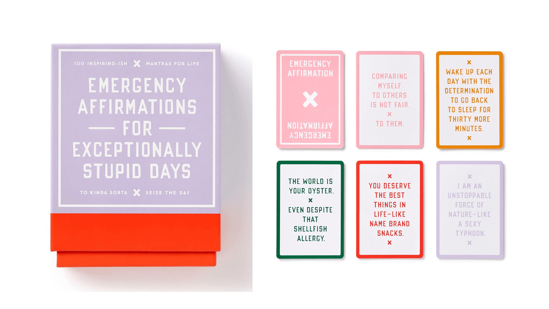 Affirmation card deck