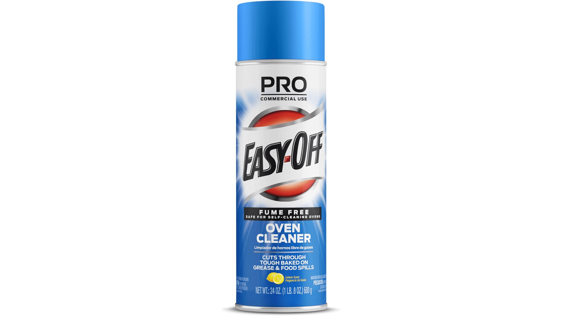 A fume-free oven spray