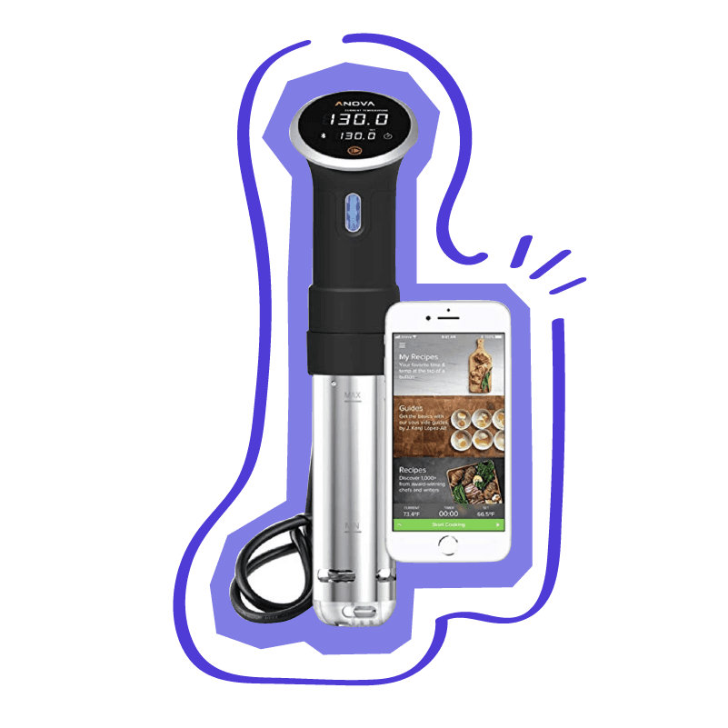A sous vide precision cooker