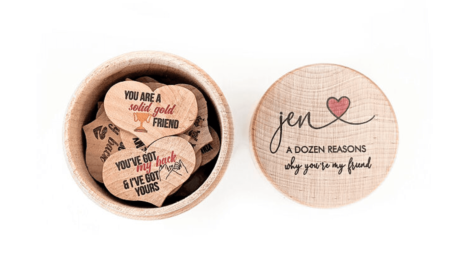 Jar with personal messages