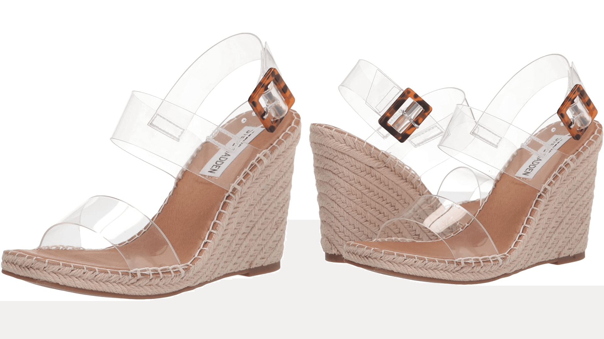 Steve madden amazon clear sandal 