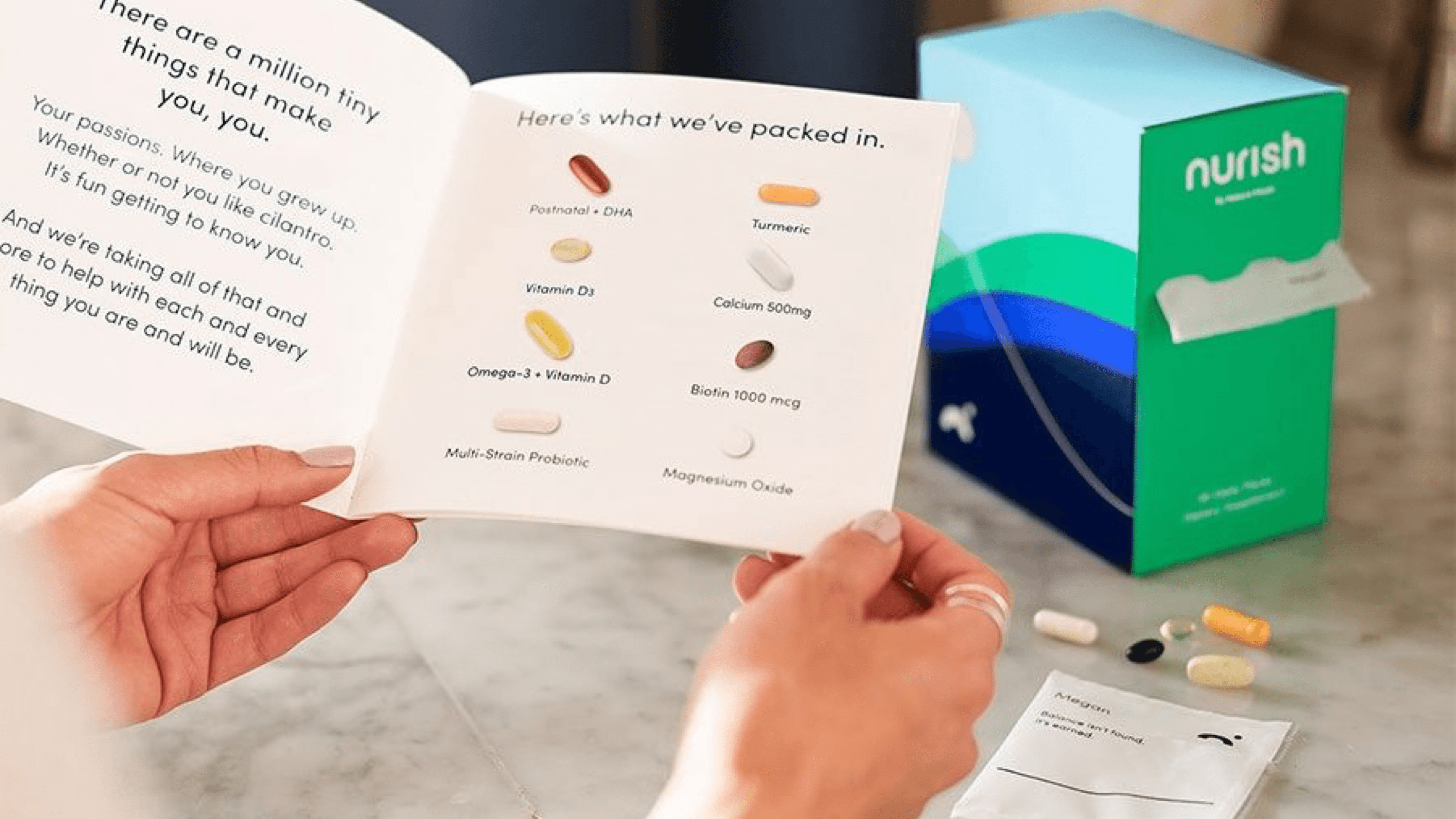 personalized vitamin shipments to your front door