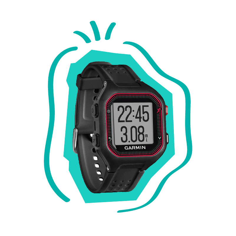 The Garmin Forerunner 25