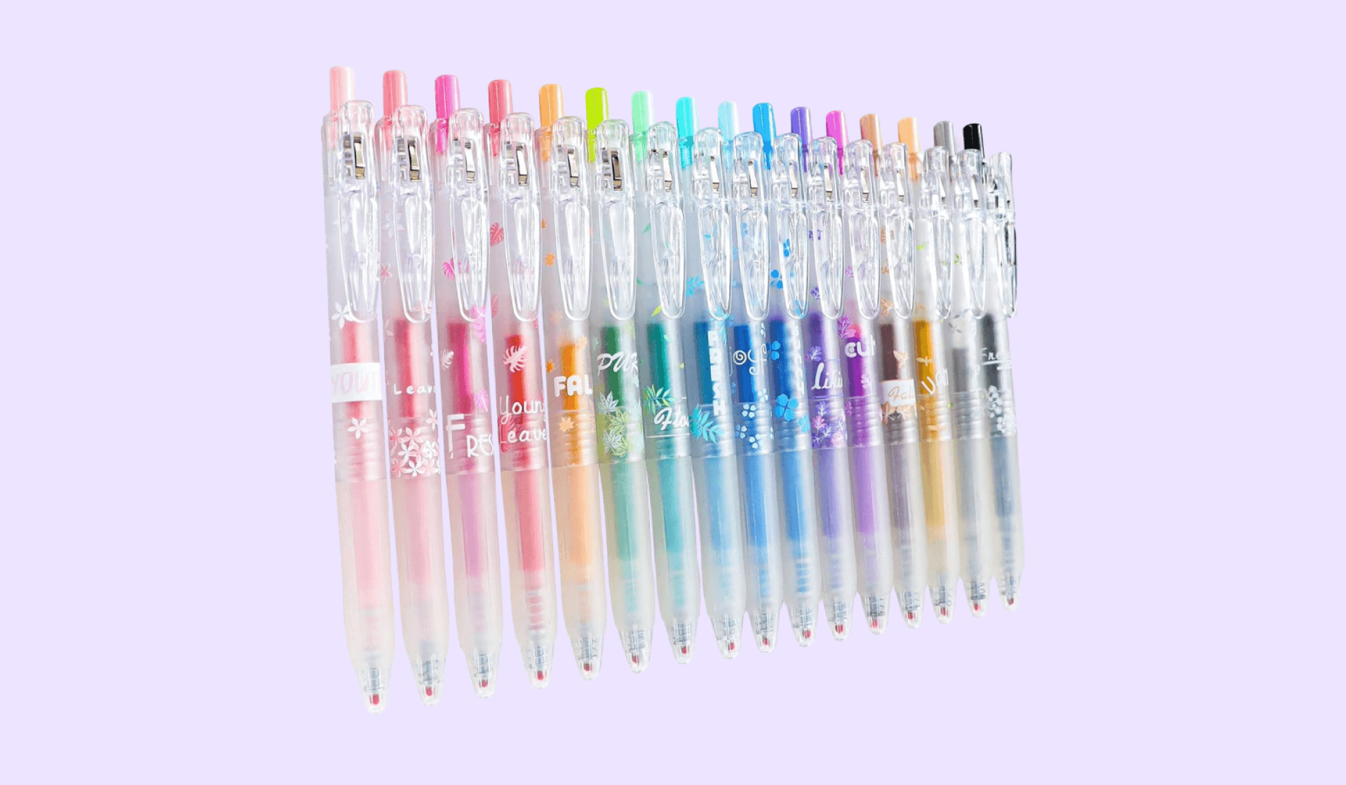 Gel pens
