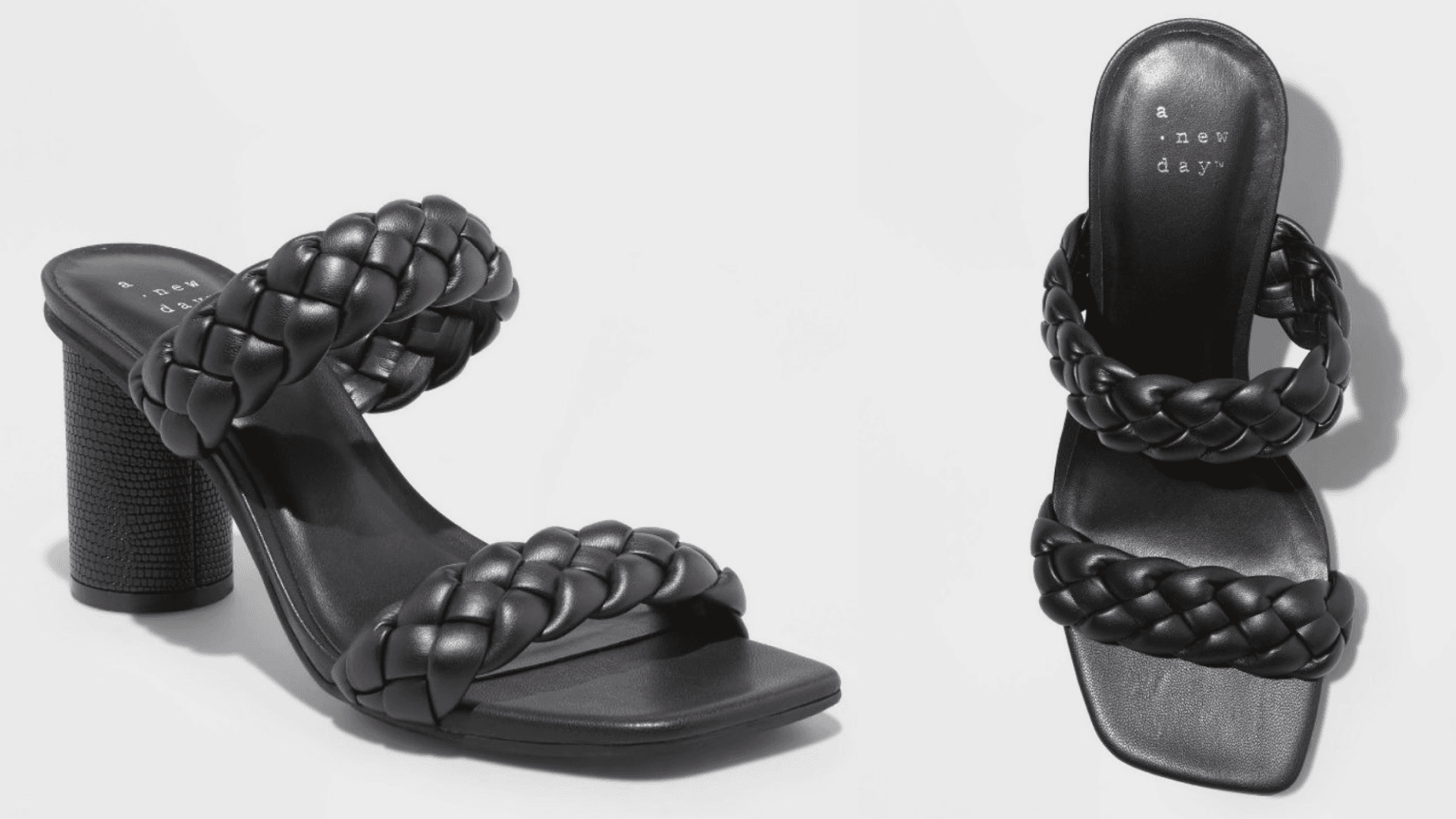 Target block heel sandal 