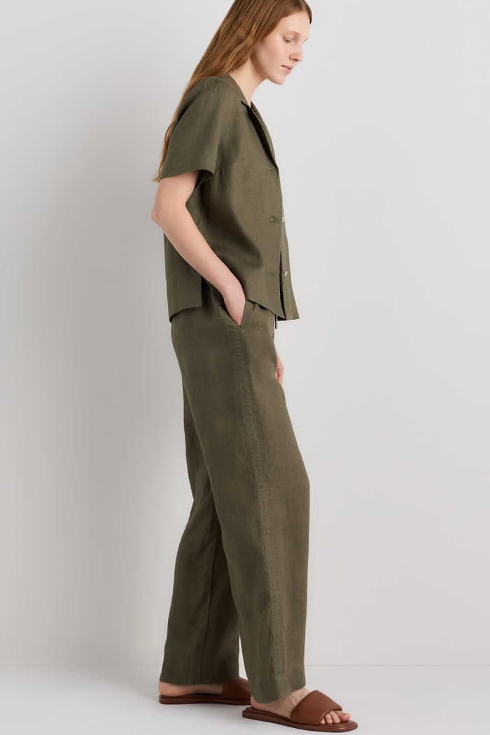 European Linen Pants