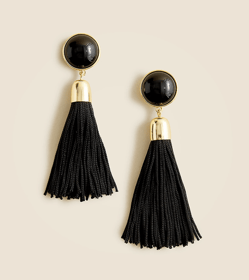 Braided Tassel Earrings