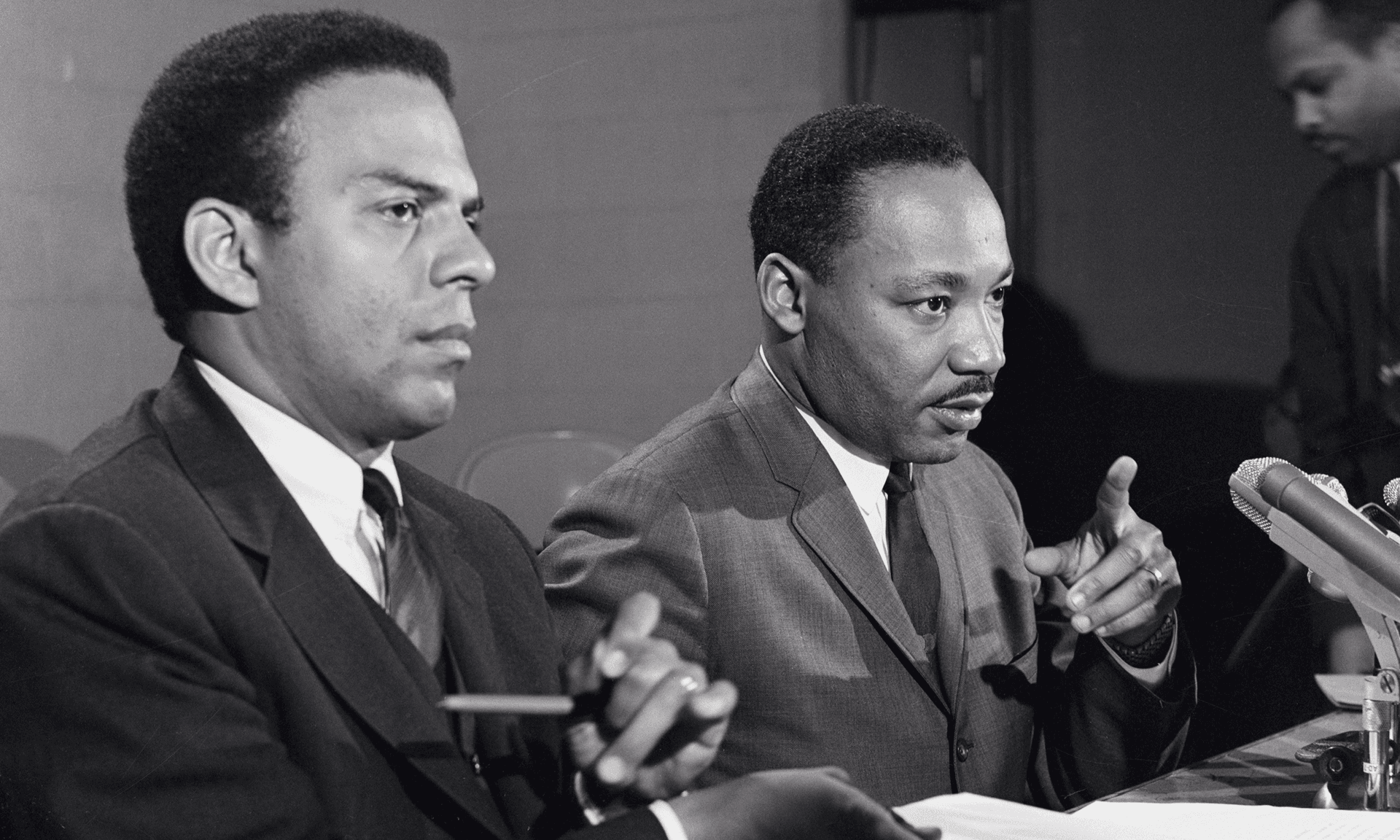 Andrew Young and Martin Luther King Jr.