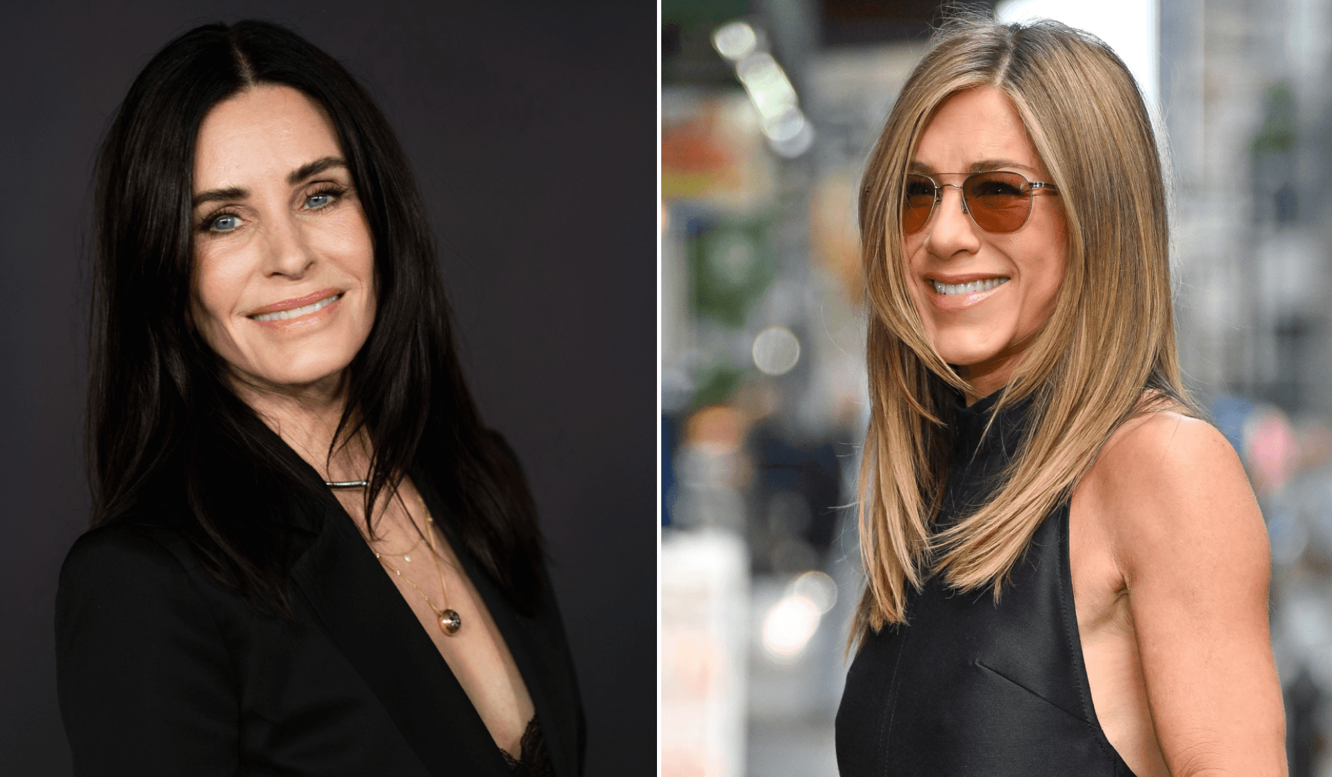 Courteney Cox and Jennifer Aniston