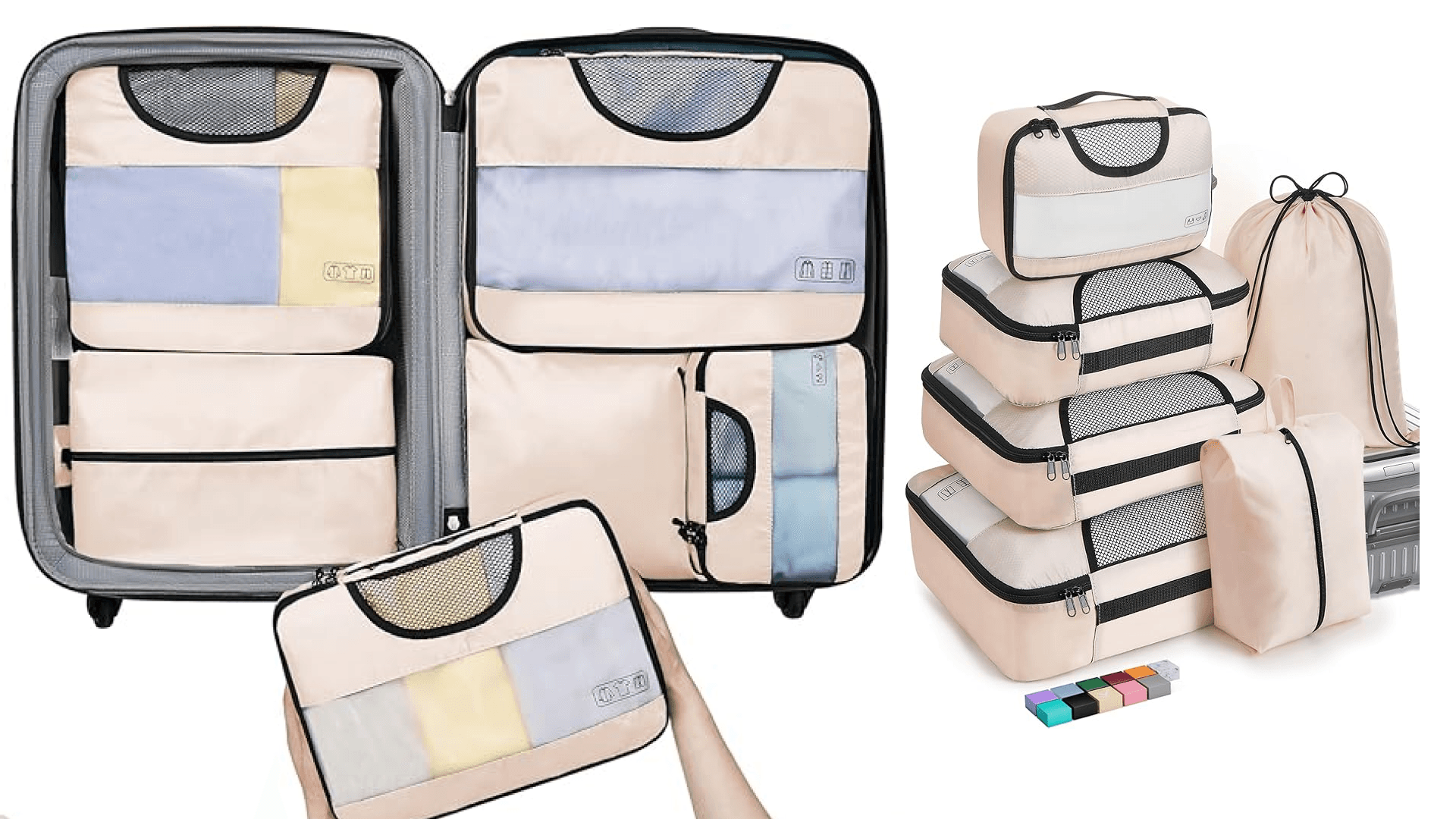 set of packing cubes