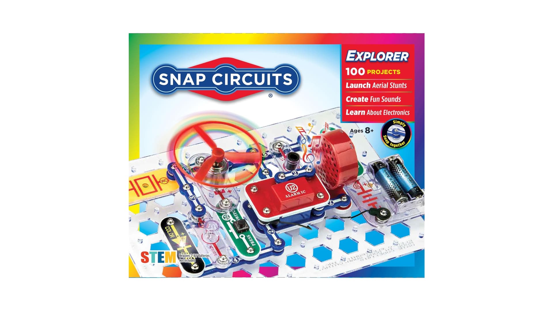Snap Circuits Jr. SC-100 Electronics Exploration Kit