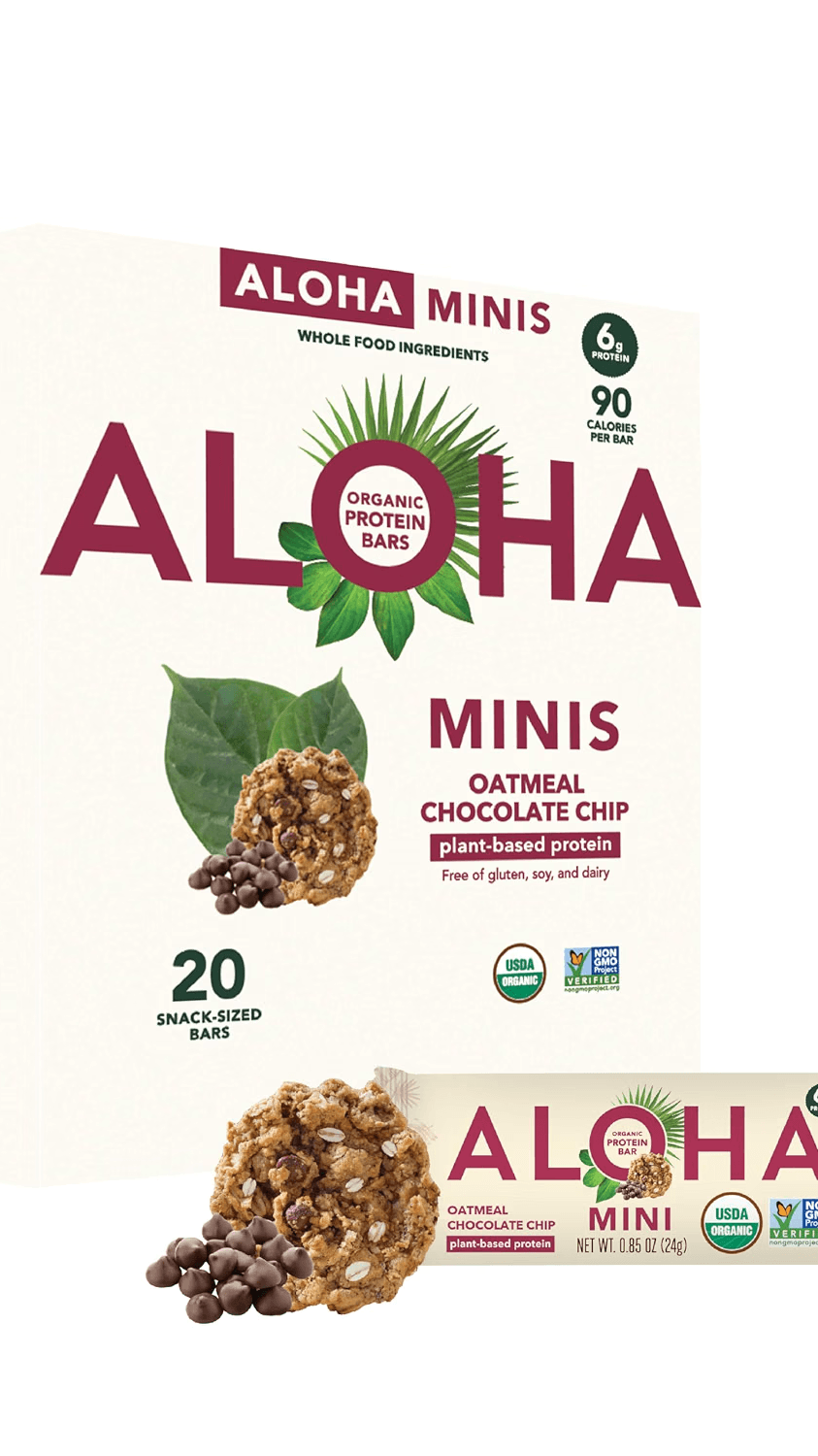 Aloha Organic Plant Based Protein Bar Minis