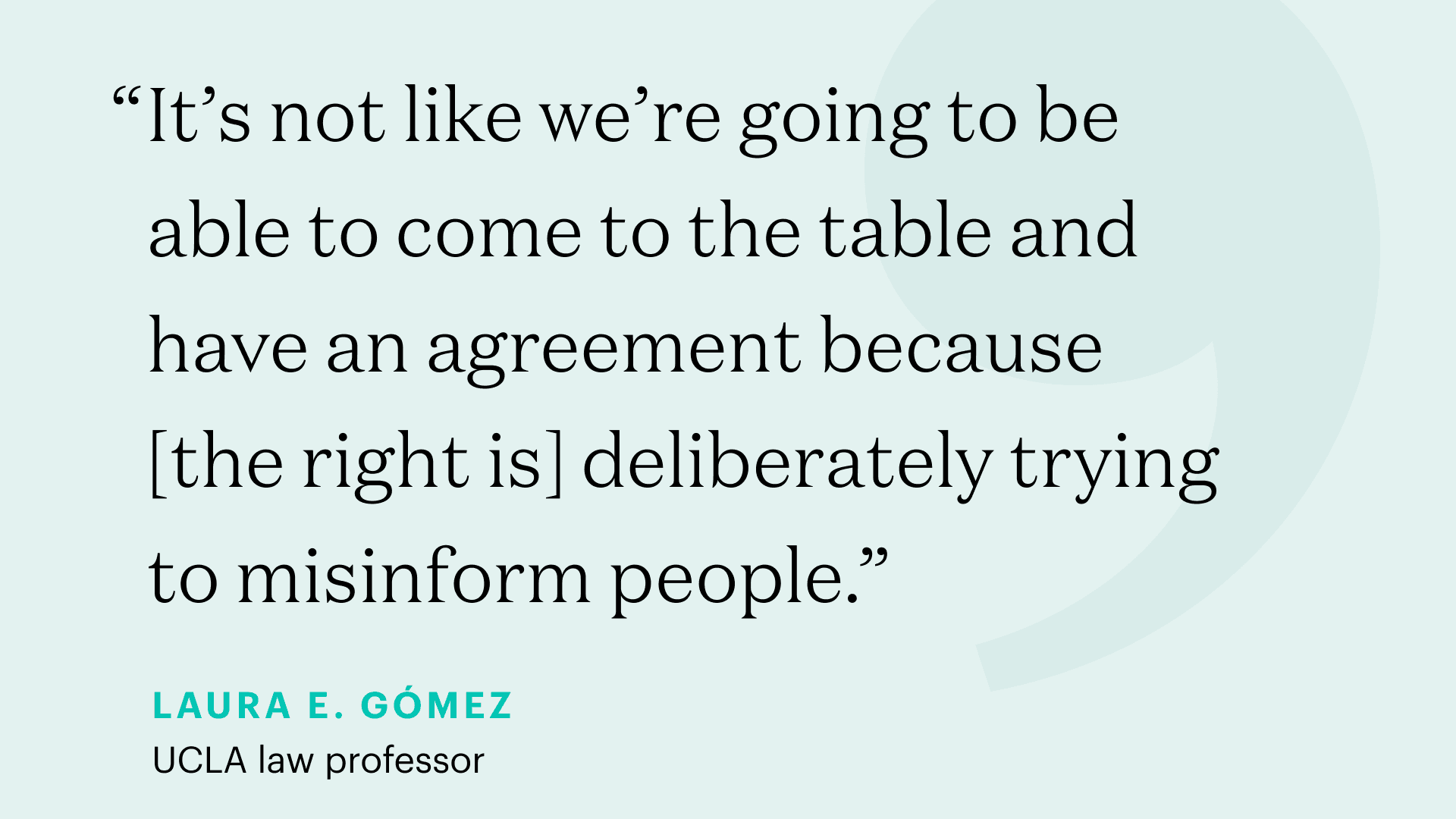 Laura E. Gómez, UCLA law professor