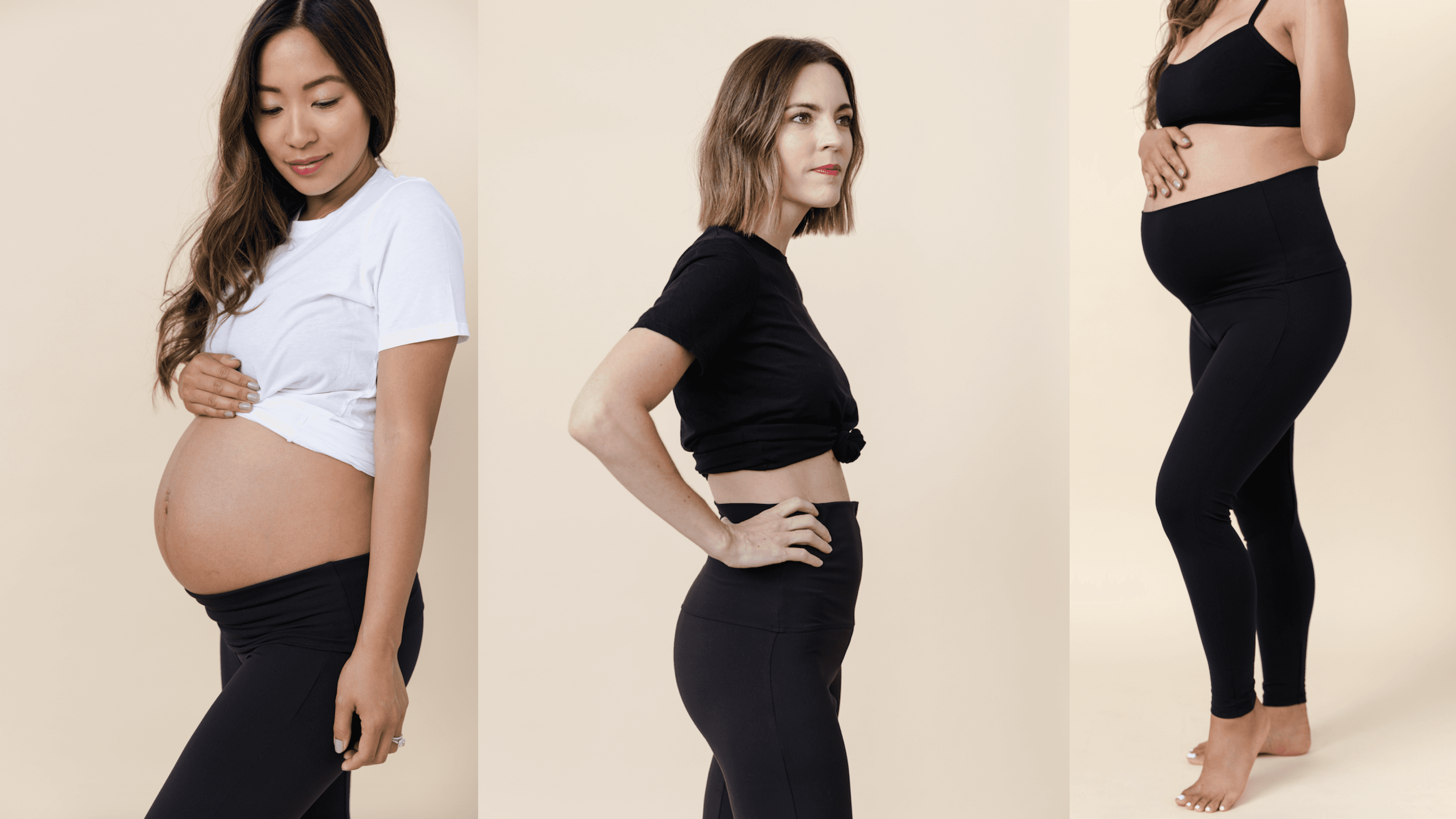 leak proof black leggings