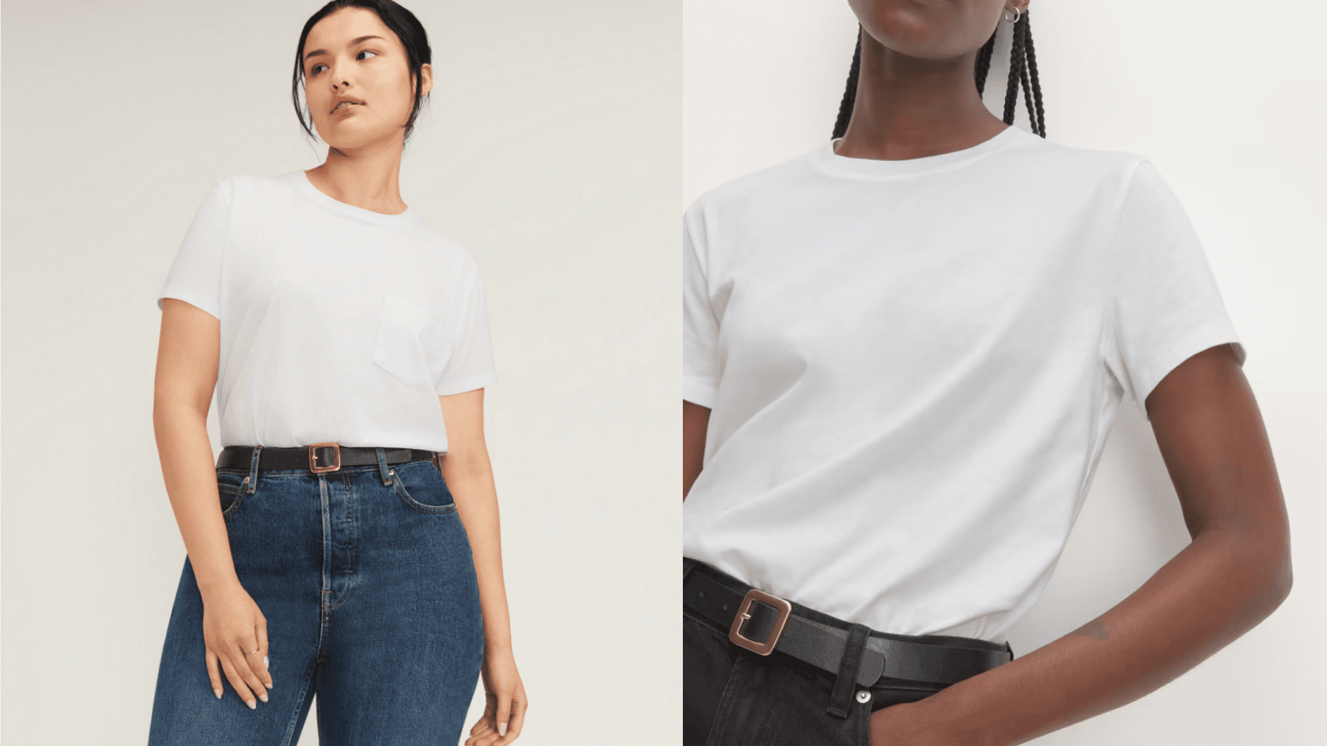everlane cotton box-cut t-shirt
