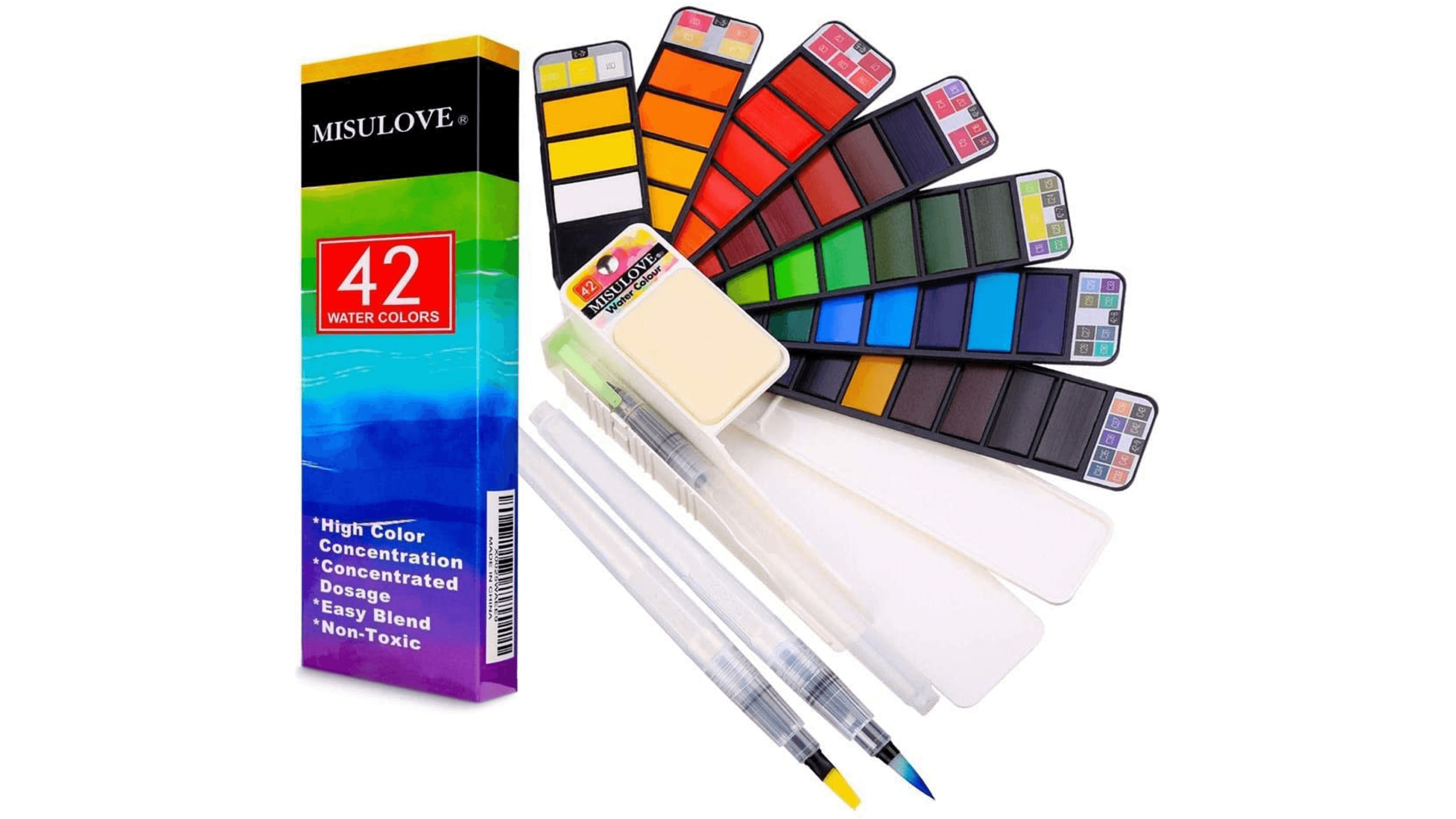 portable watercolor set